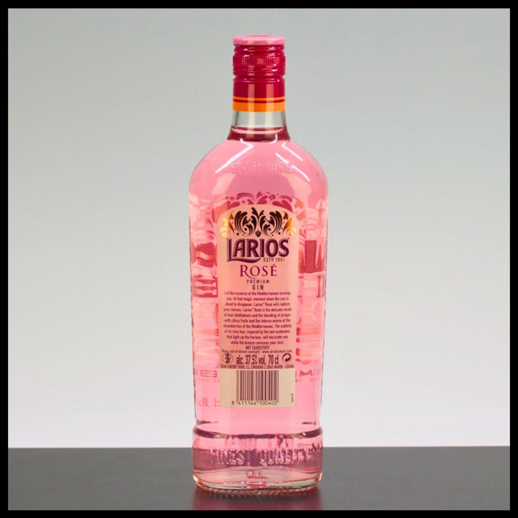 Larios Rosé Premium Gin 0,7L - 37,5% Vol. - Trinklusiv