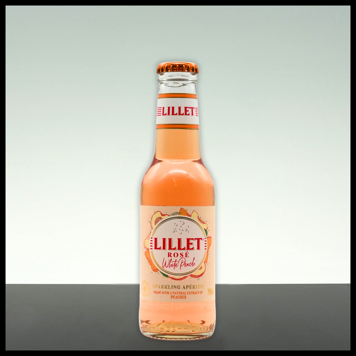 Lillet Rose White Peach 0,2L - 5% Vol. - Trinklusiv