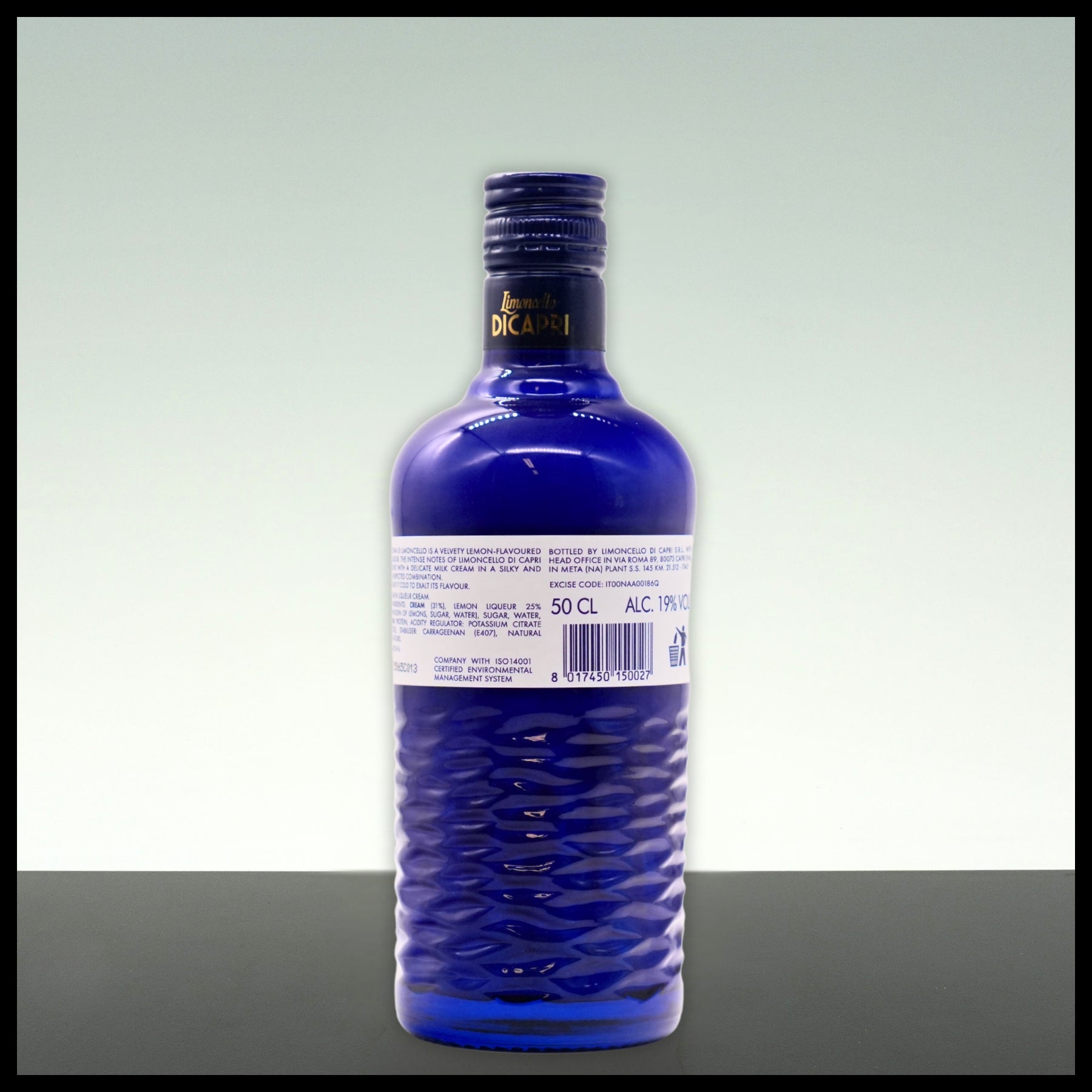 Limoncello Di Capri CREMA 0,5L - 19% Vol. - Trinklusiv