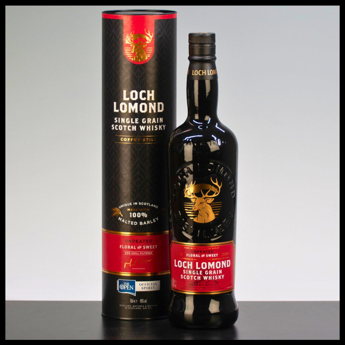 Loch Lomond Unpeated Single Grain Whisky 0,7L - 46% Vol. - Trinklusiv