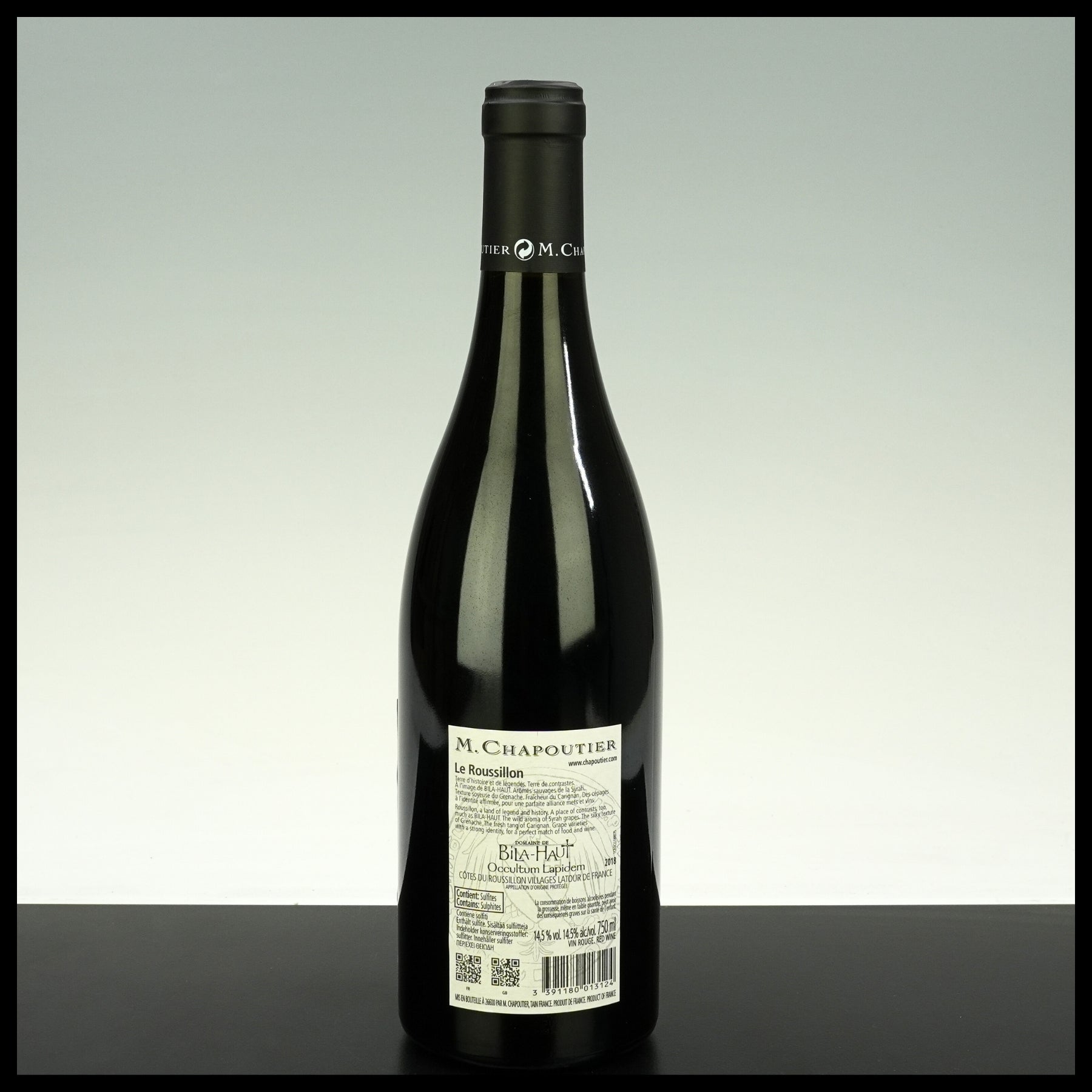 M. Chapoutier Bila Haut Rouge 2018 Occultum Lapidem 0,75L - 14,5% Vol. - Trinklusiv