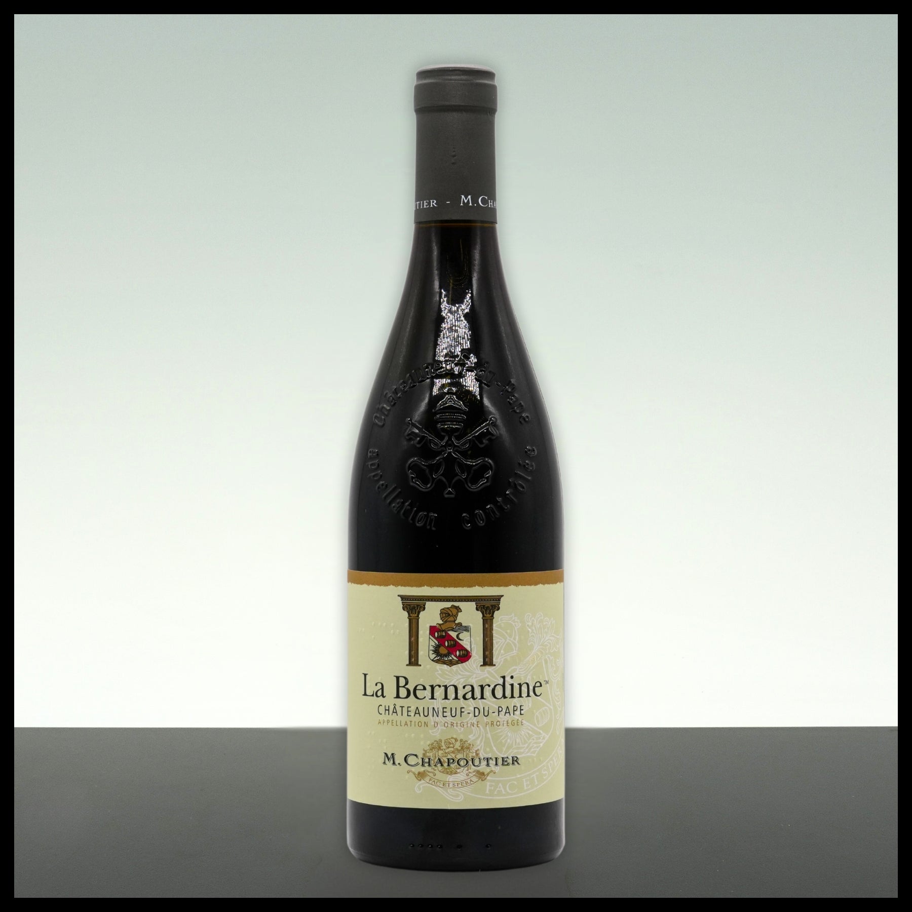 M. Chapoutier Chateauneuf du Pape Rouge 2021 La Bernardine 0,75L - 14% Vol. - Trinklusiv