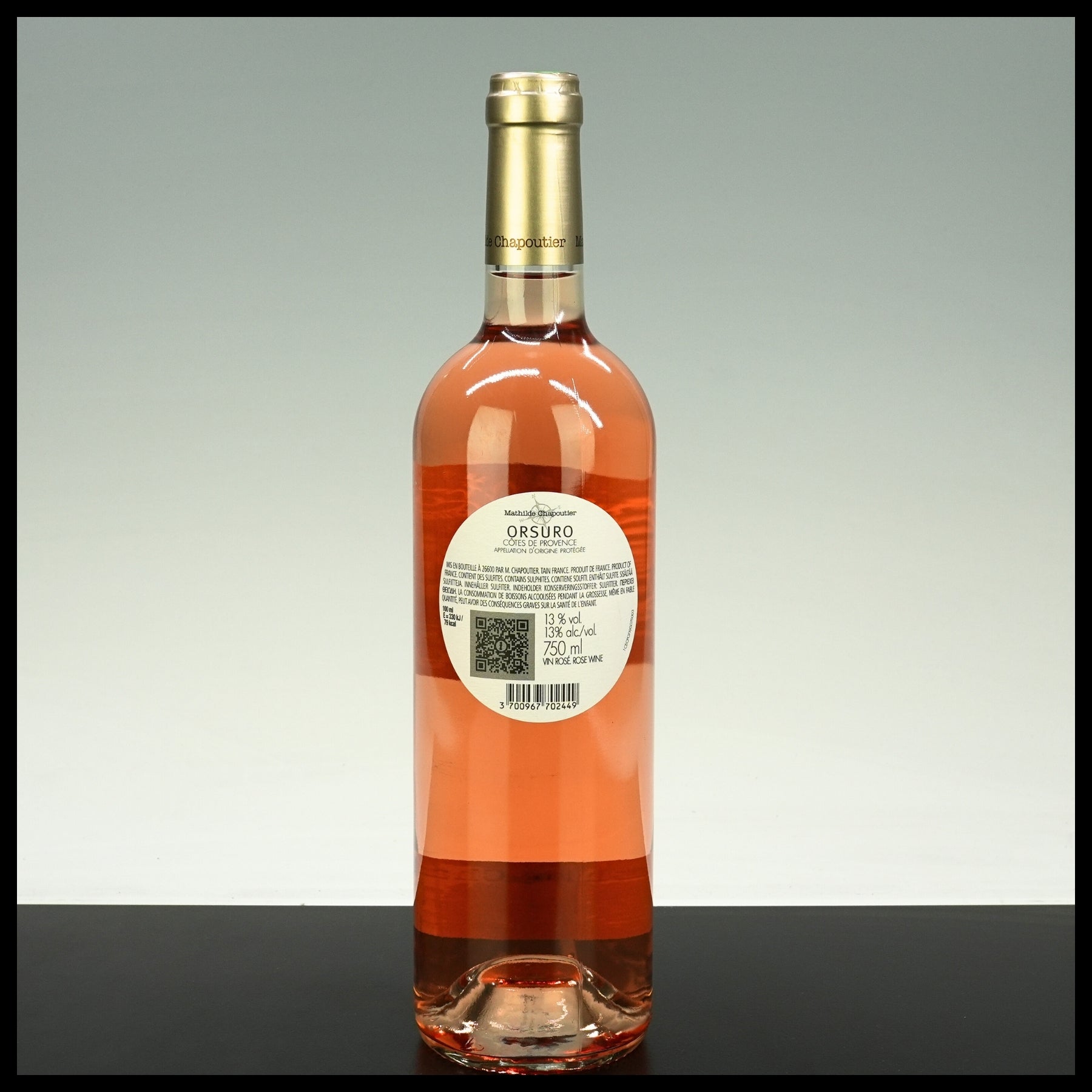 M. Chapoutier Grand Ferrage Cotes de Provence Rosé 2023 0,75L - 13% Vol. - Trinklusiv