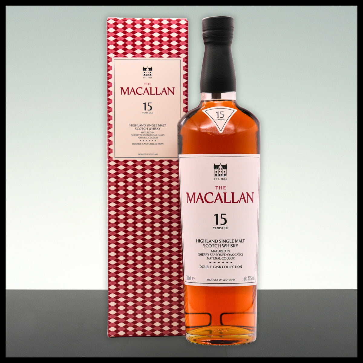 Macallan 15 YO Double Cask Highland Single Malt Whisky 0,7L - 43% Vol. - Trinklusiv