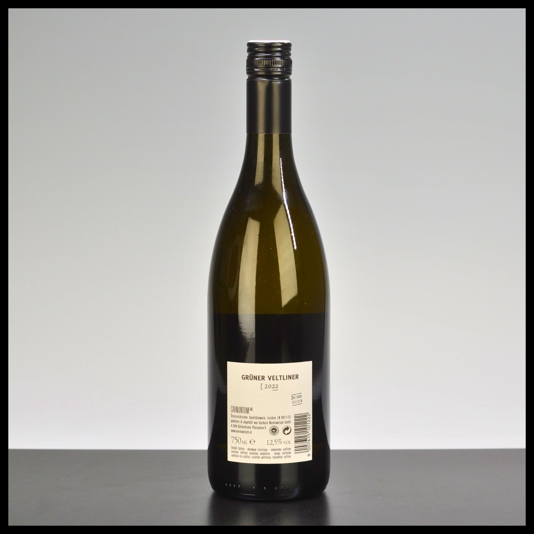 Markowitsch Carnuntum Grüner Veltliner 0,75L - 12,5% Vol. - Trinklusiv