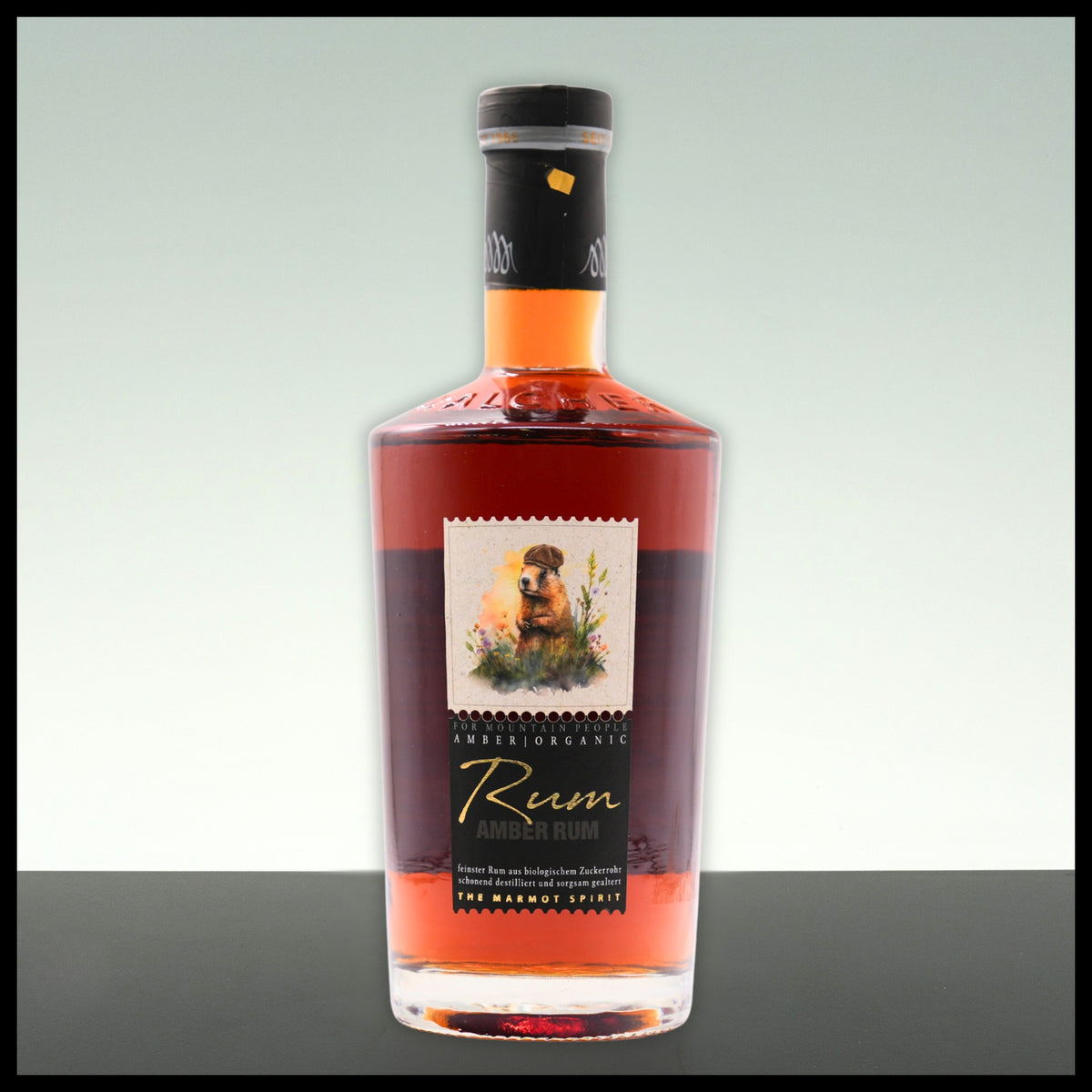 Marmot Organic Amber Rum 0,7L - 40% Vol. - Trinklusiv