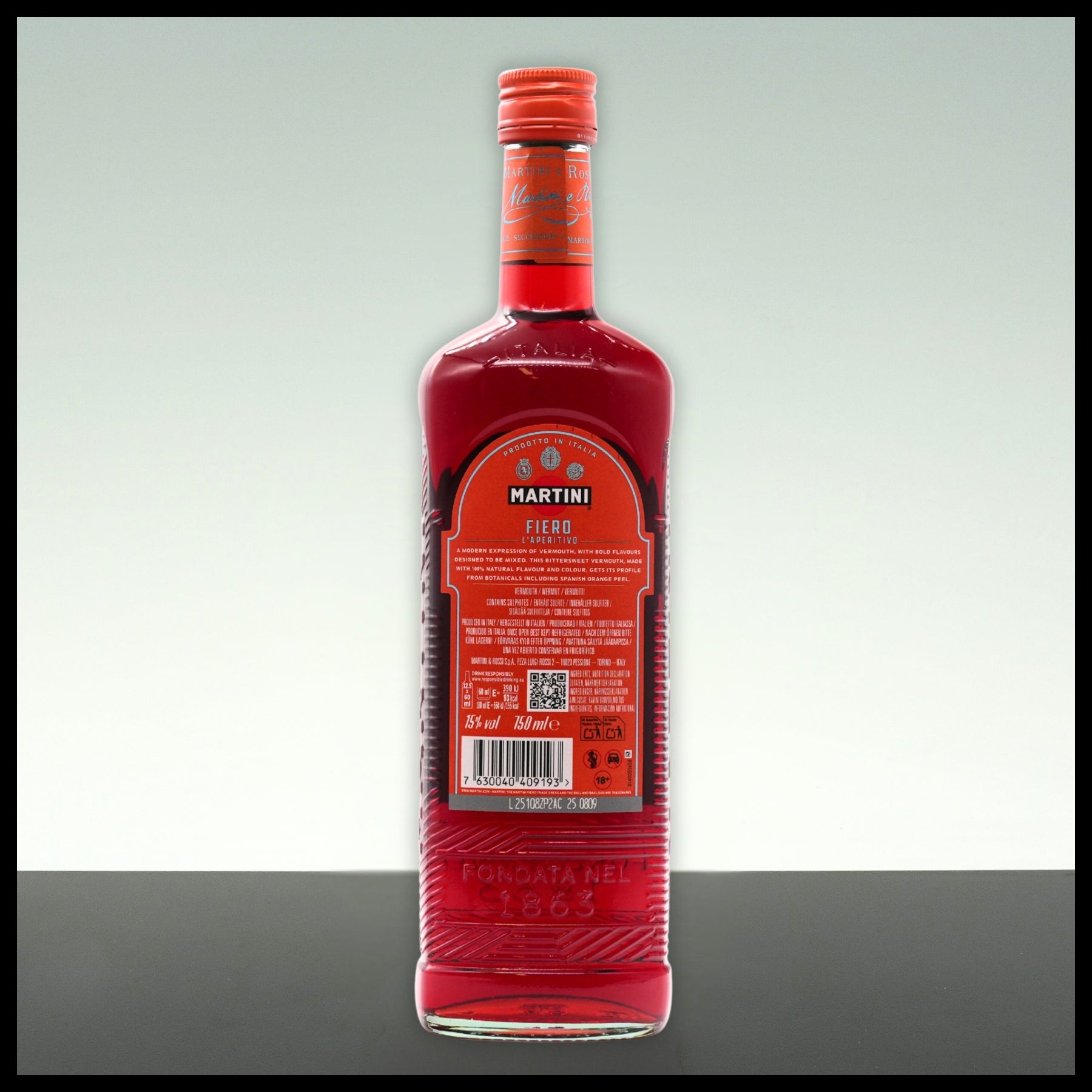Martini Fiero 0,75L - 14,9% Vol. - Trinklusiv