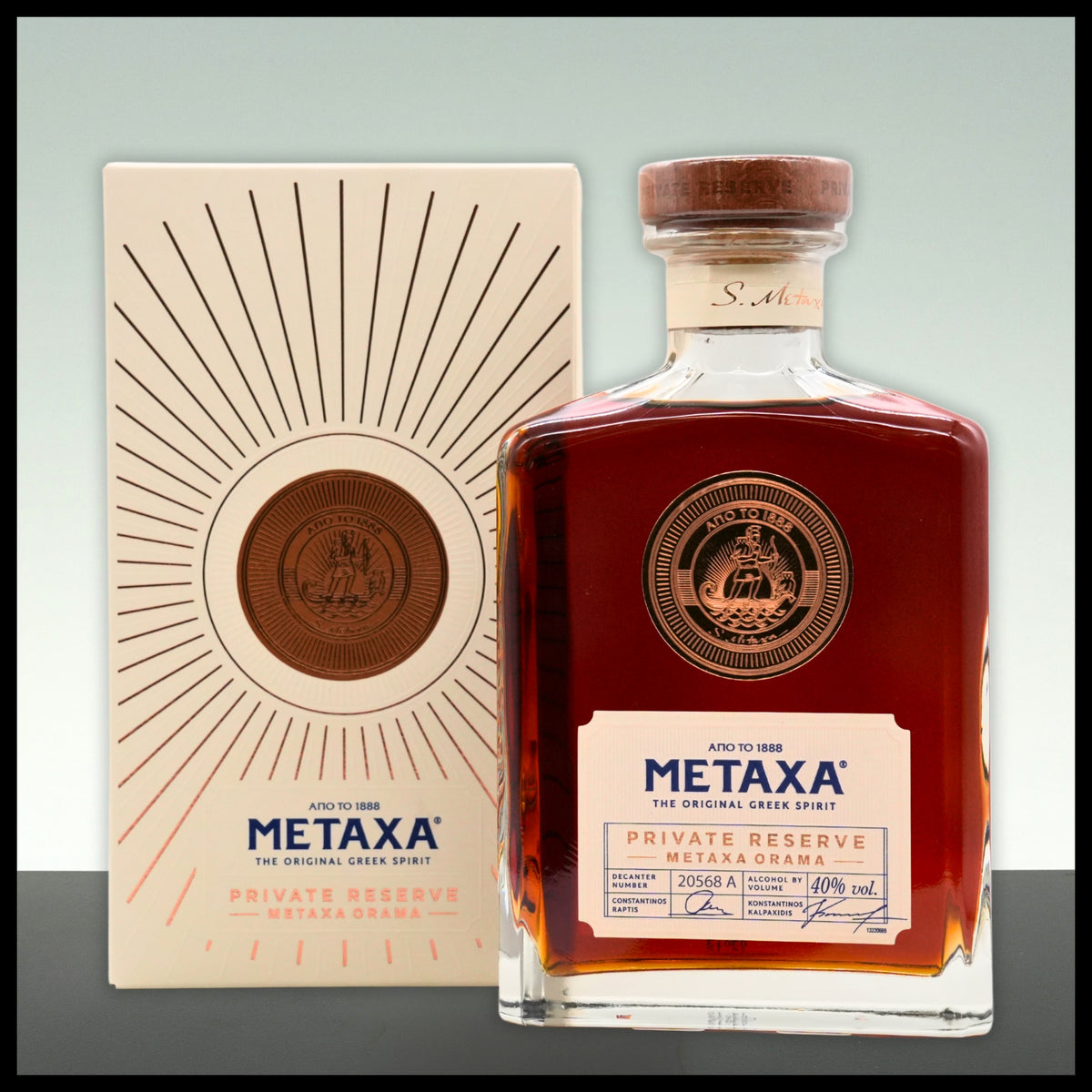 Metaxa Private Reserve 0,7L - 40% Vol. - Trinklusiv