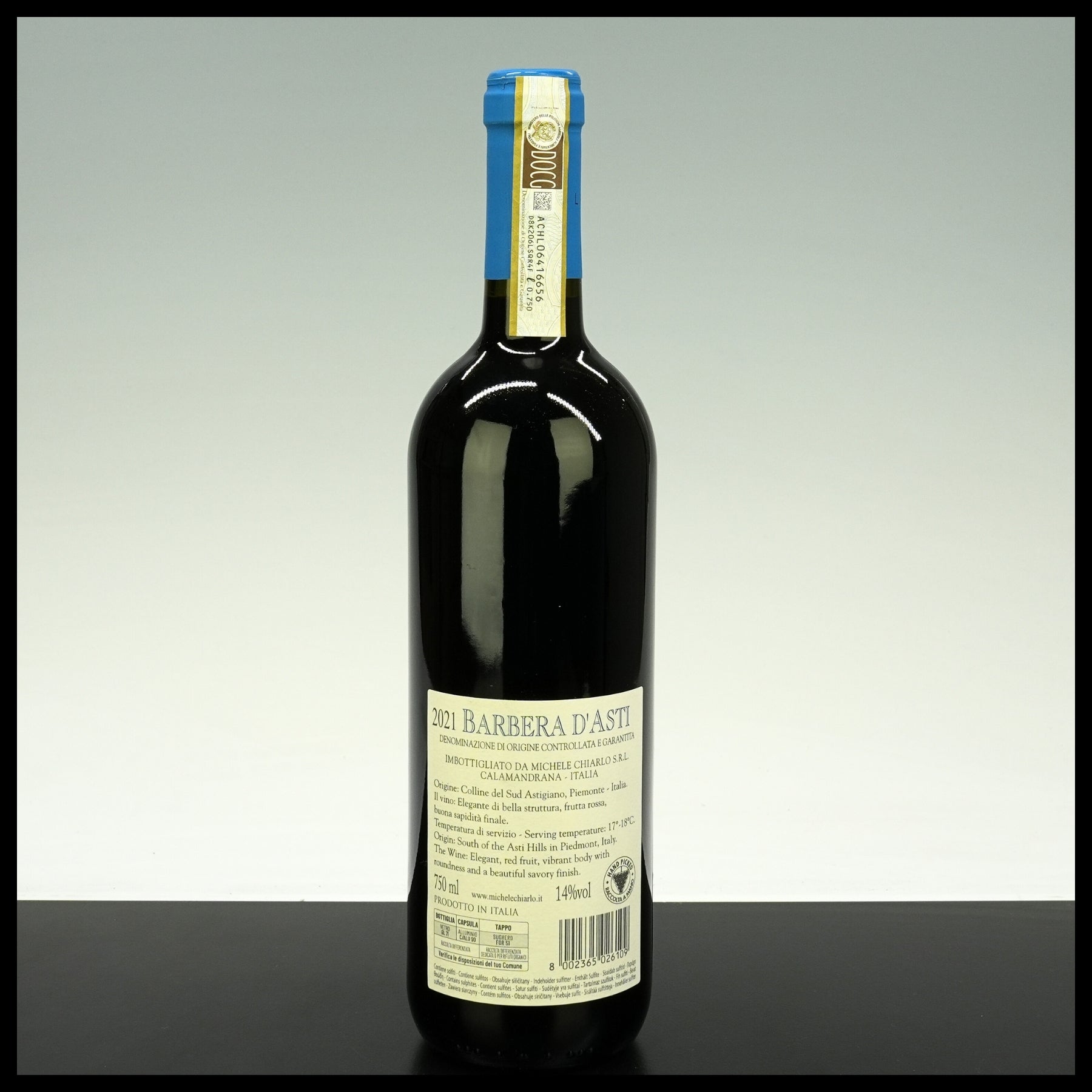 Michele Chiarlo Barbera d'Asti Le Orme 2021 0,75L - 14% Vol. - Trinklusiv