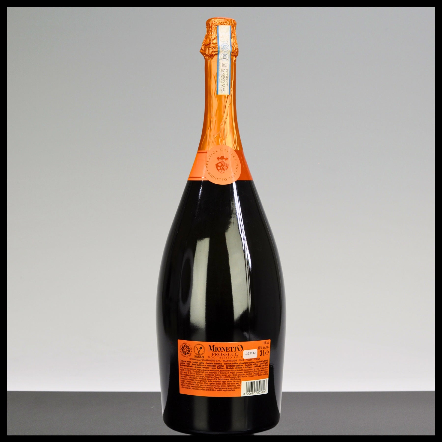 Mionetto Prosecco DOC Treviso Brut 3L - 11% Vol. - Trinklusiv