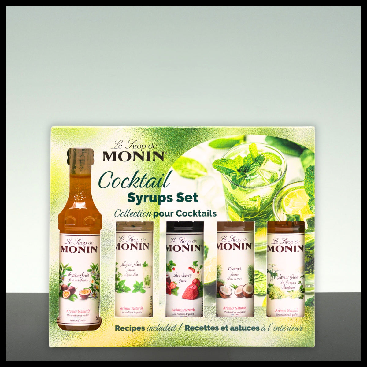 Monin Sirup Cocktail Set 5x 0,05L - Trinklusiv