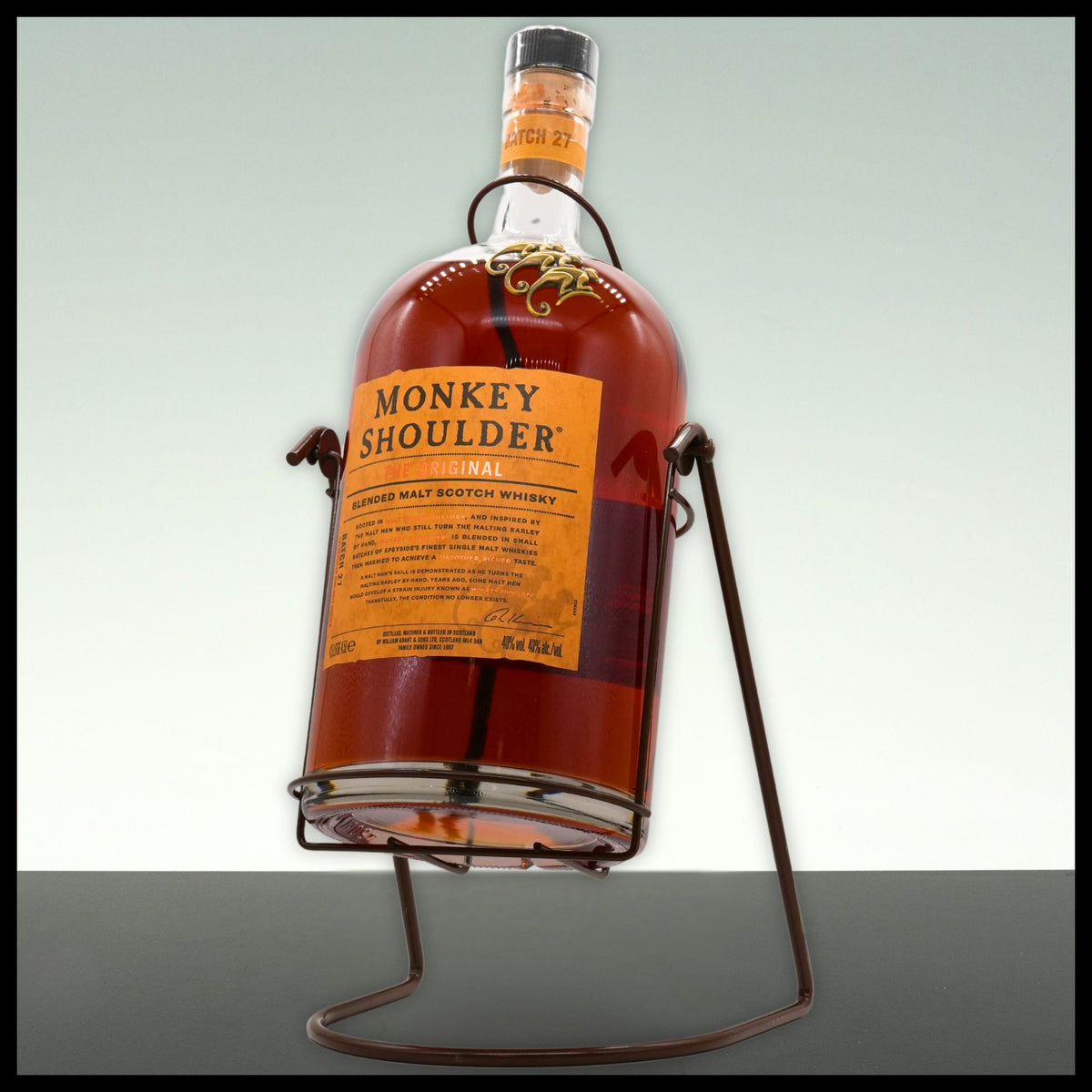Monkey Shoulder Blended Malt Whisky 4,5L - 40% Vol. - Trinklusiv