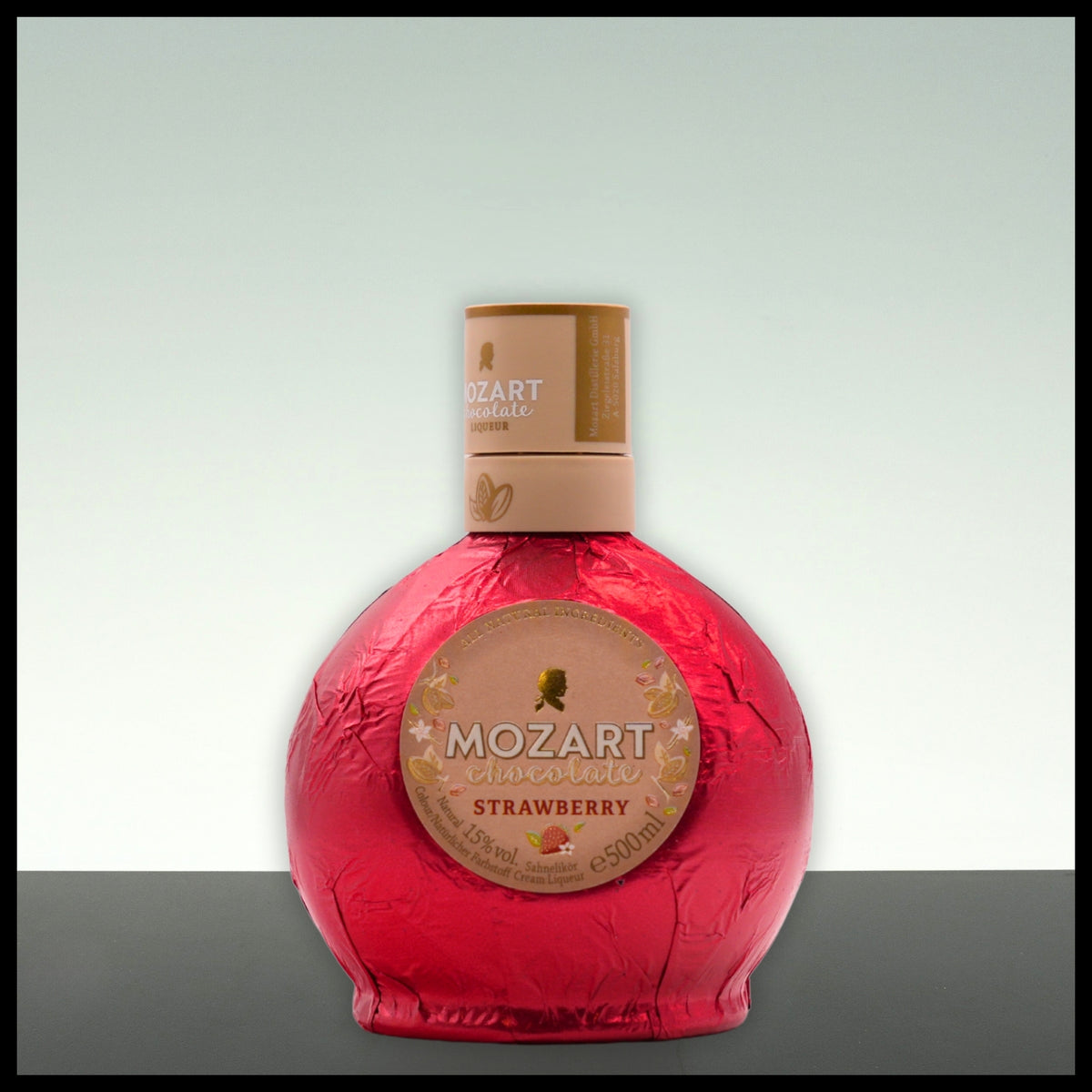 Mozart STRAWBERRY Chocolate 0,5L - 15% Vol.
