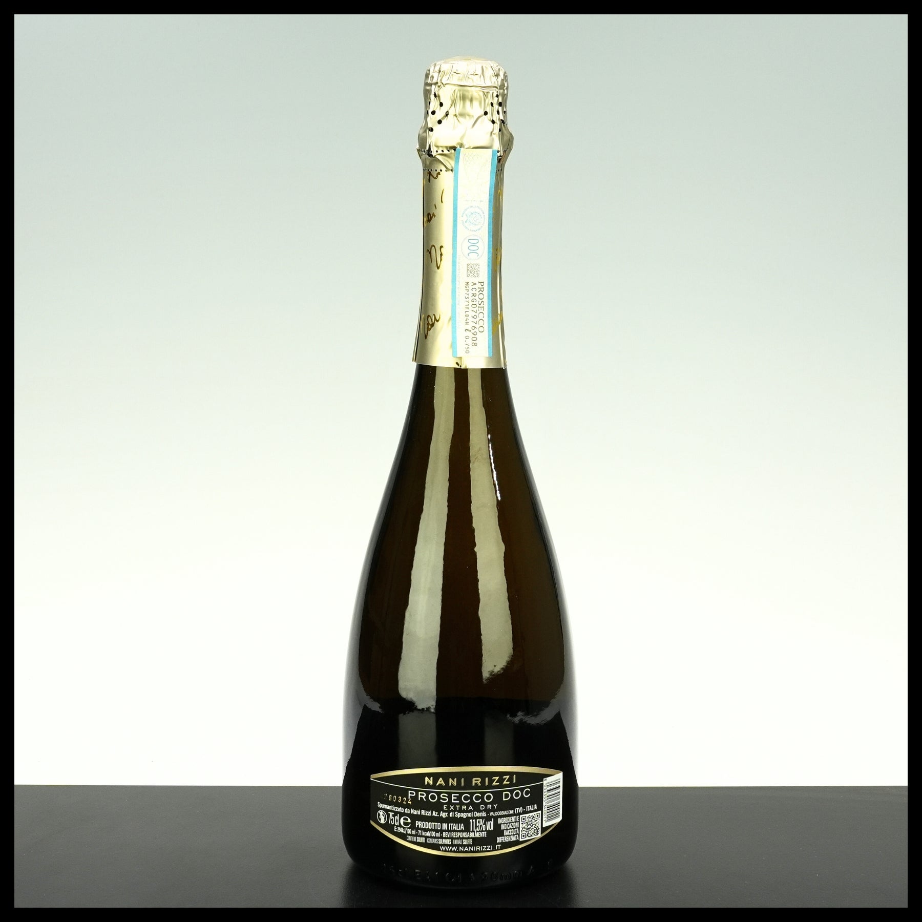 Nani Rizzi Prosecco DOC Extra Dry 0,75L - 11,5% Vol. - Trinklusiv