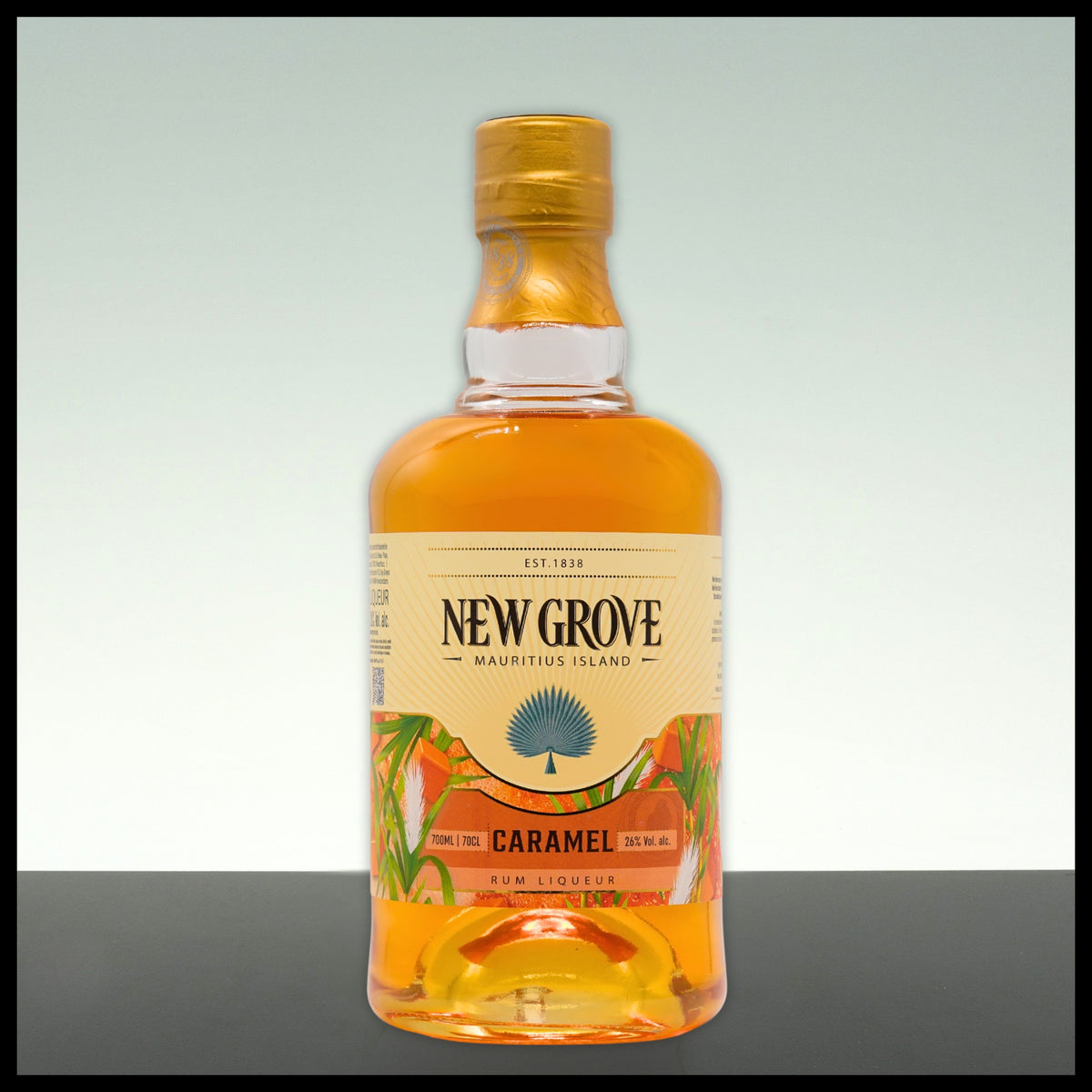 New Grove Caramel Rum-Liqueur of Mauritius 0,7L - 26% Vol. - Trinklusiv
