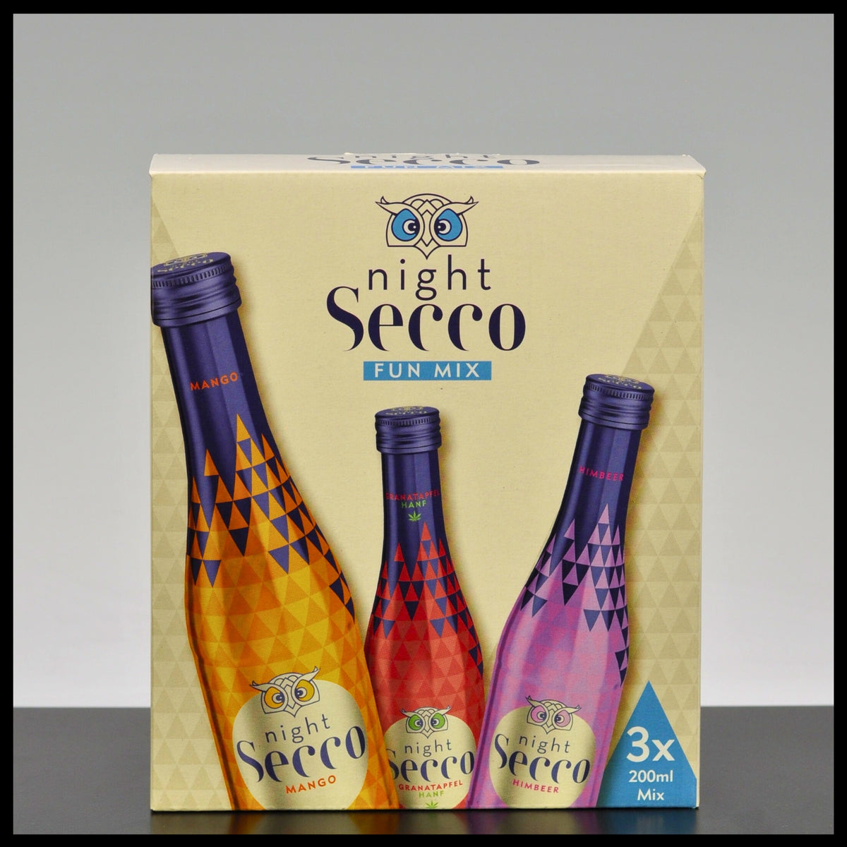 Night Secco Fun Mix 3x 0,2L - 6% Vol. - Trinklusiv