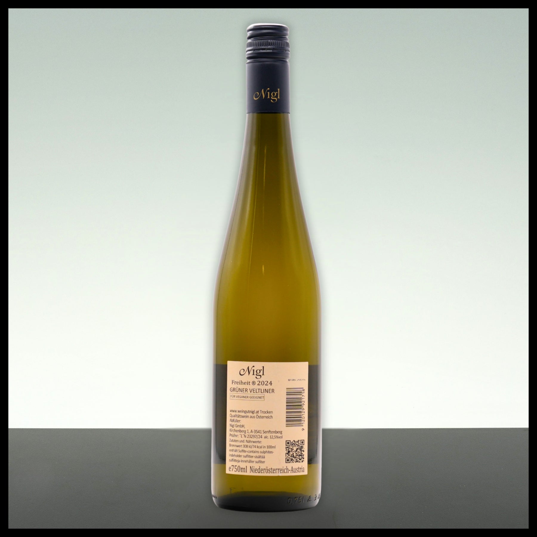 Nigl Grüner Veltliner Freiheit 0,75L - 12,5% Vol. - Trinklusiv