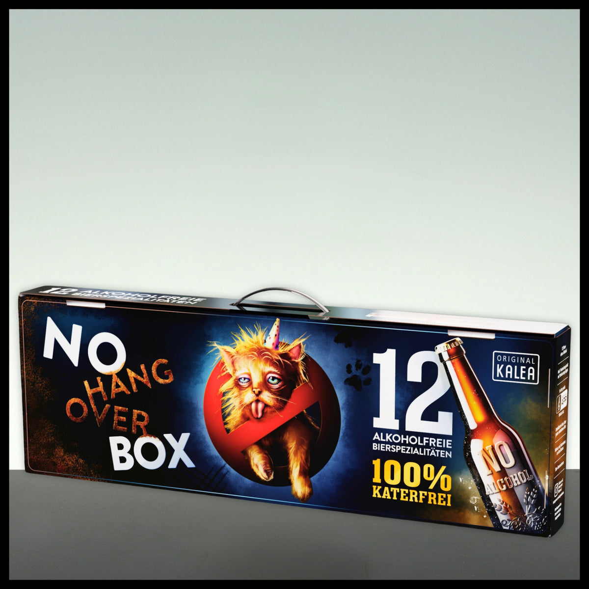 No Hangover-Bierbox mit 12 alkoholfreien Bieren 12x 0,33L - Trinklusiv