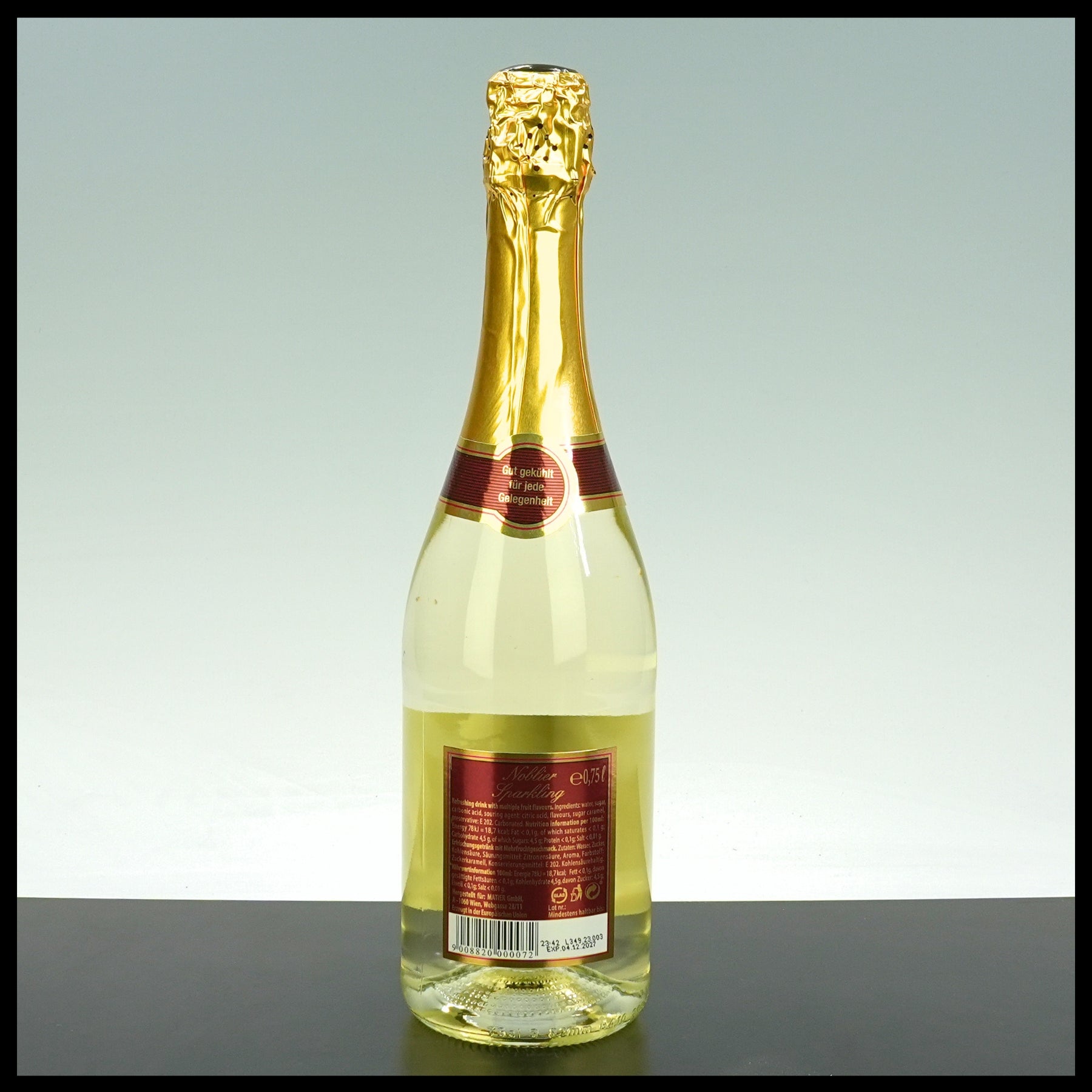 Noblier Alkoholfreier Sekt 0,75L - Trinklusiv