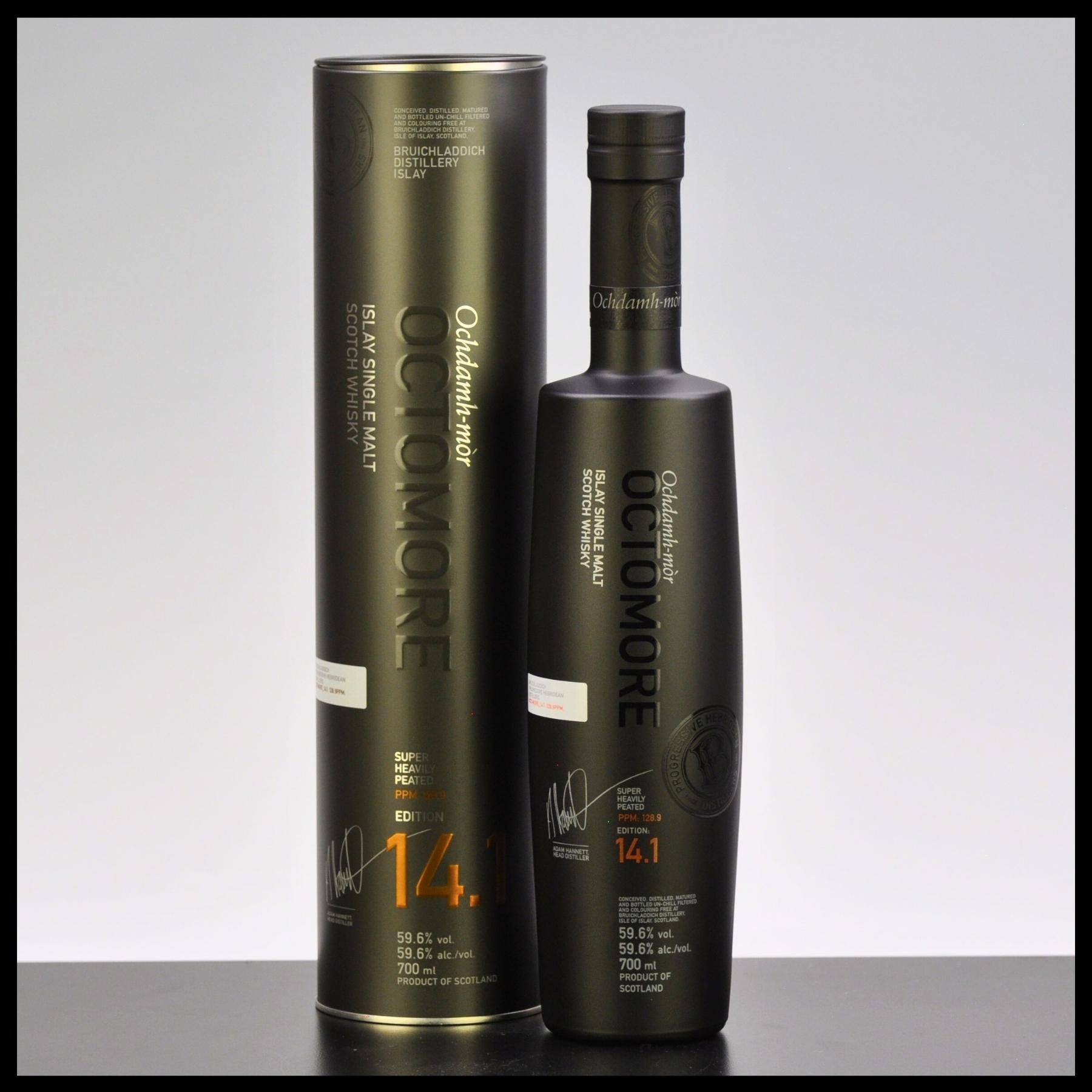Octomore 14.1 Islay Single Malt Whisky 0,7L - 59,6% Vol. - Trinklusiv