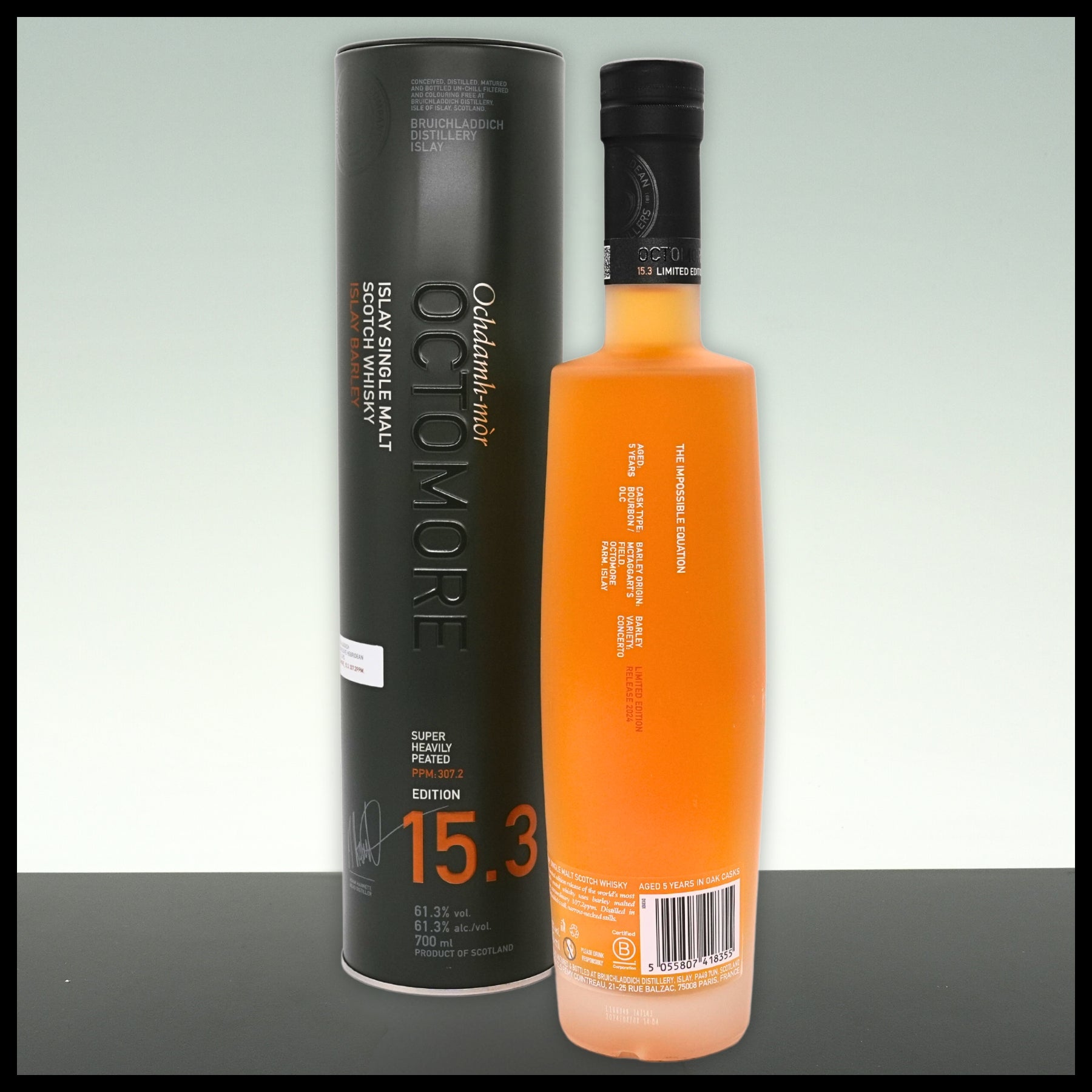Octomore 15.3 Islay Single Malt Whisky 0,7L - 61,3% Vol. - Trinklusiv