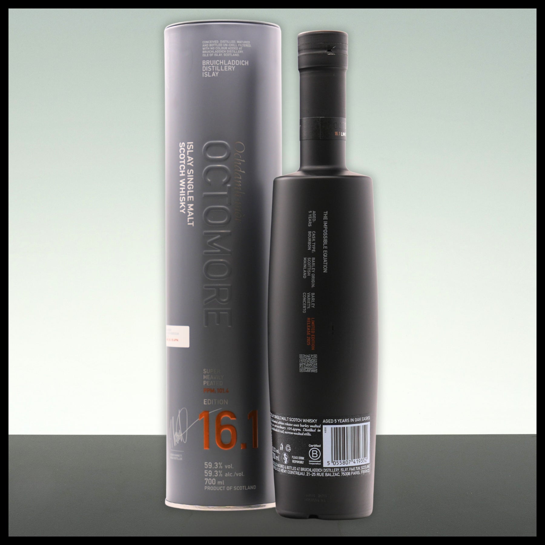 Octomore 16.1 Islay Single Malt Whisky 0,7L - 59,3% Vol.