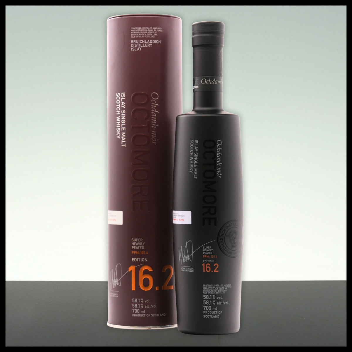 Octomore 16.2 Islay Single Malt Whisky 0,7L - 58,1% Vol. - Trinklusiv