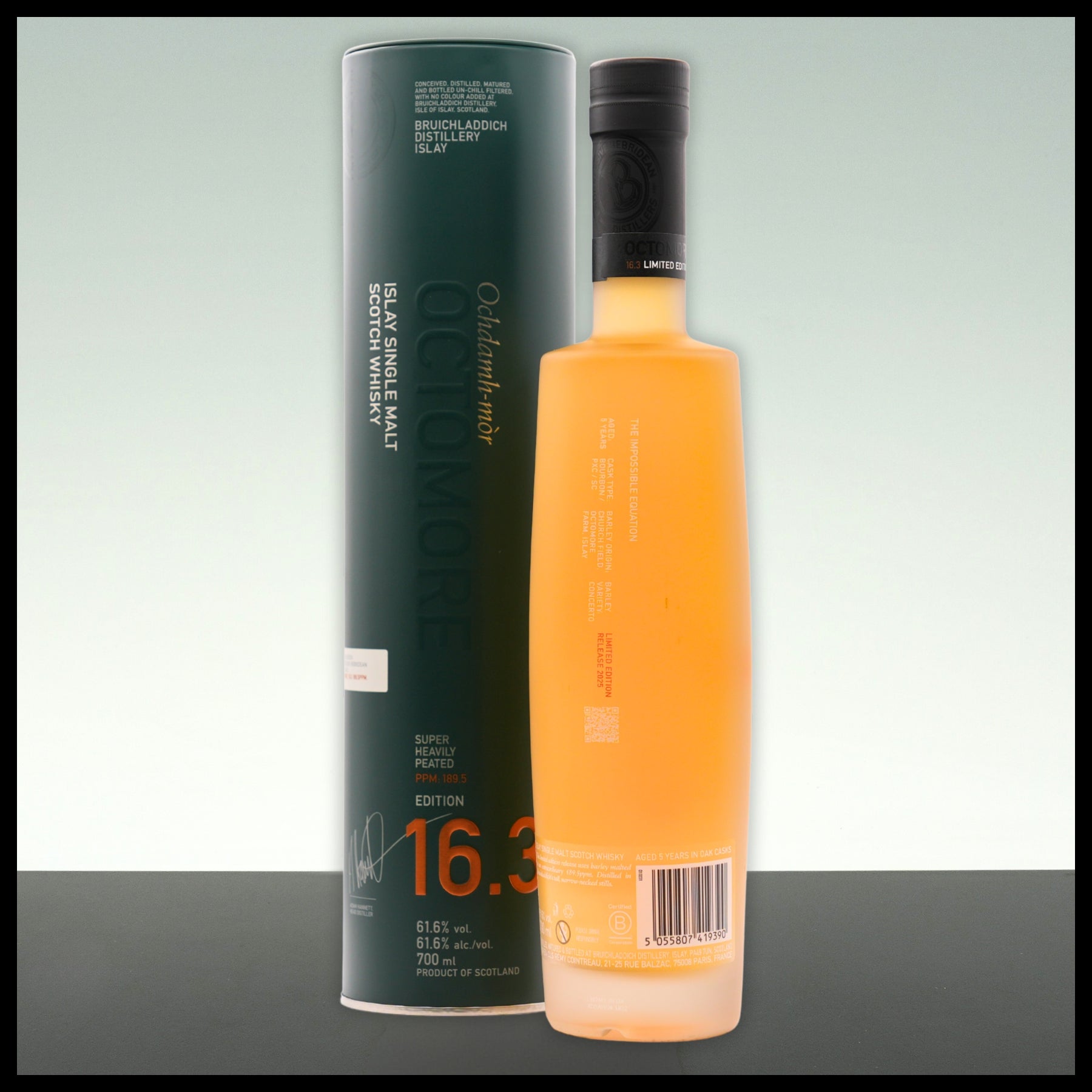 Octomore 16.3 Islay Single Malt Whisky 0,7L - 61,6% Vol.