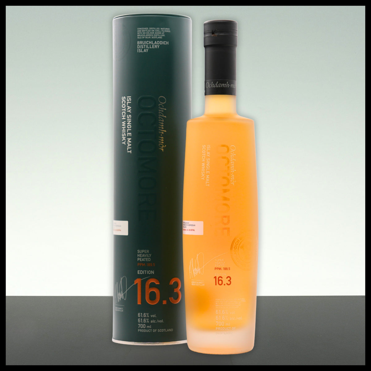 Octomore 16.3 Islay Single Malt Whisky 0,7L - 61,6% Vol. - Trinklusiv