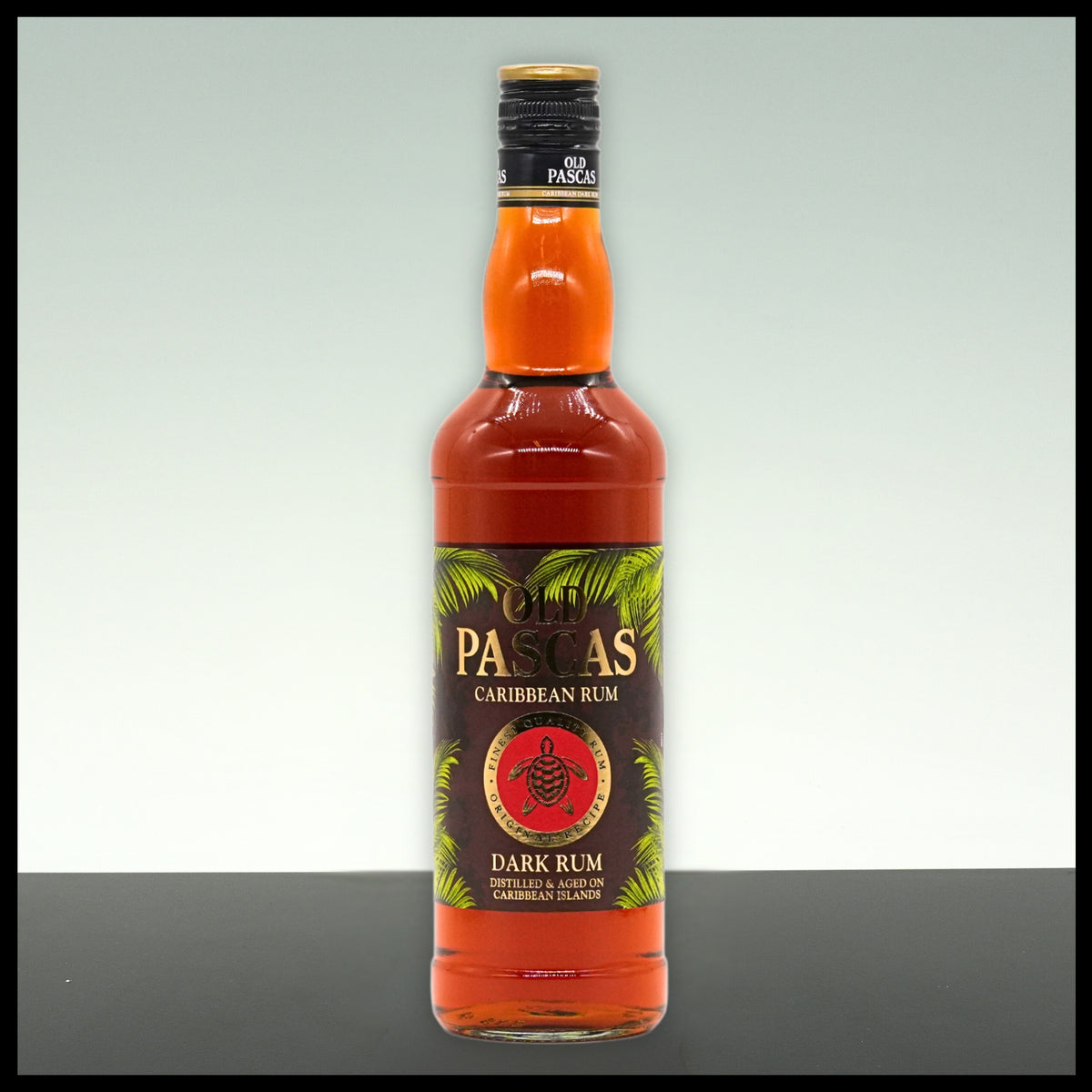 Old Pascas Caribbean Island Dark Rum 0,7L - 37,5% Vol. - Trinklusiv