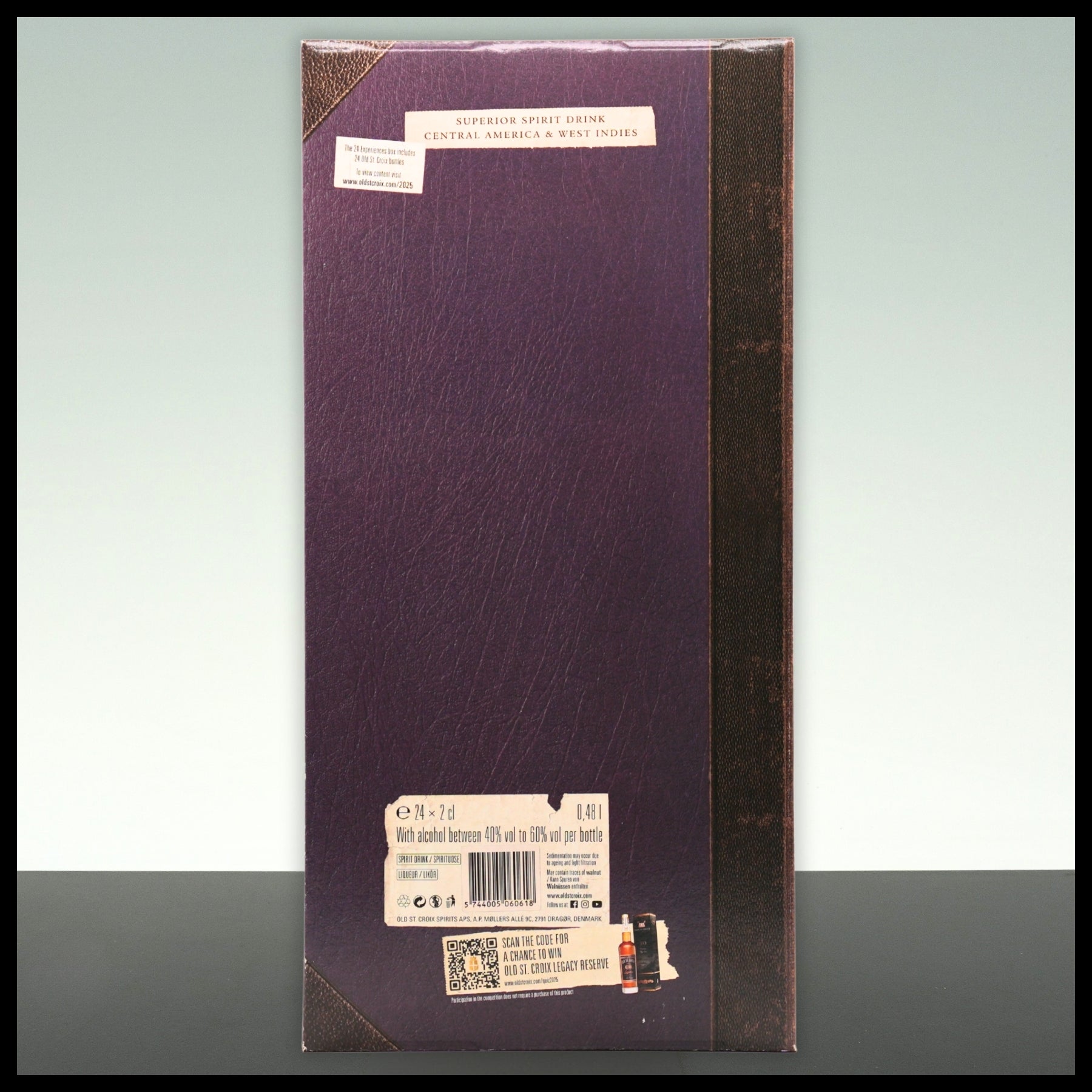 Old St. Croix Rum Adventskalender PURPLE EDITION 24x 0,02L - Trinklusiv