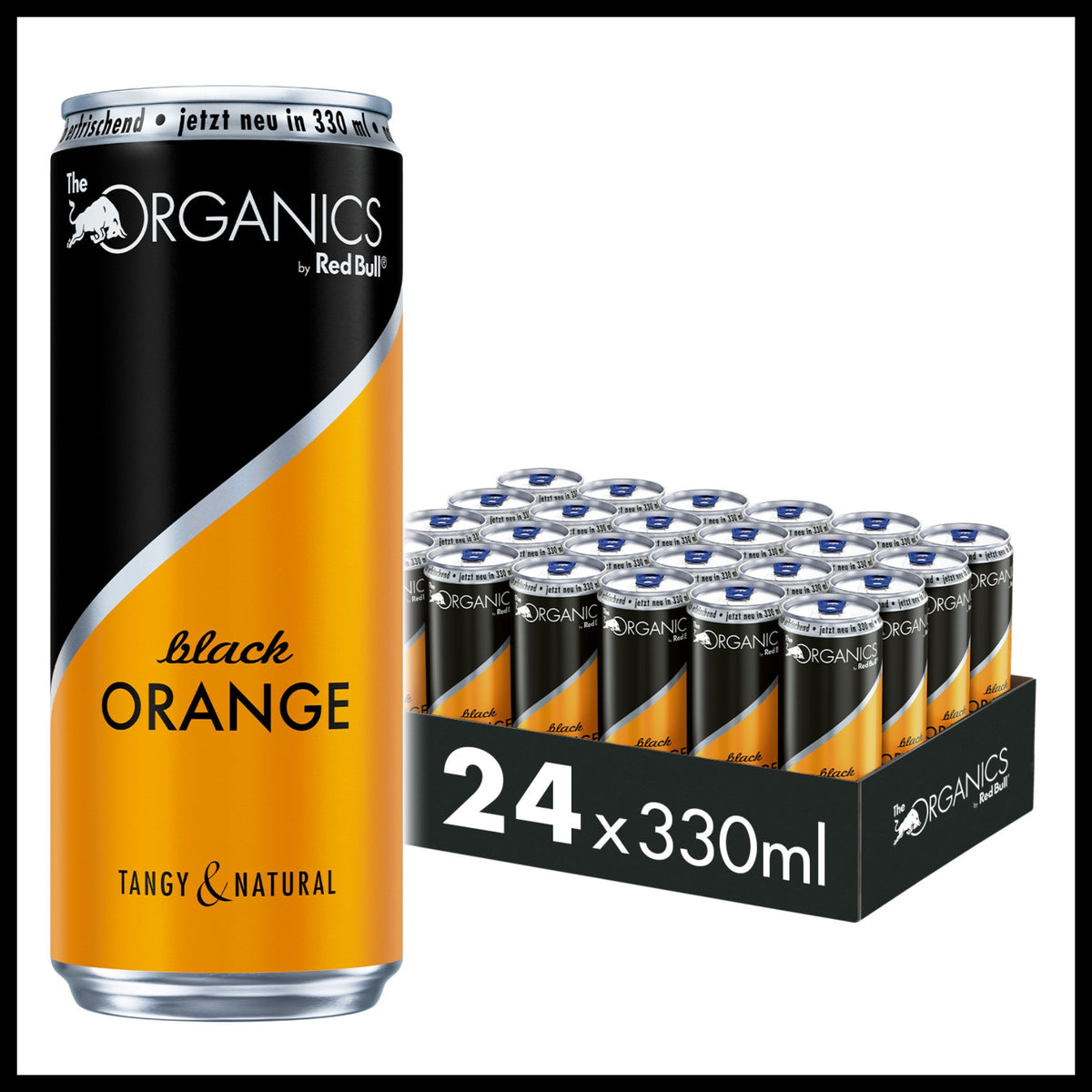 Organics by Red Bull Black Orange Dose 0,33L - Trinklusiv