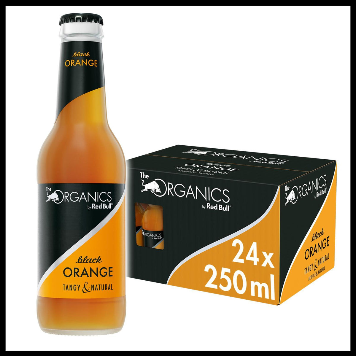 Organics by Red Bull Black Orange Flasche 0,25L - Trinklusiv