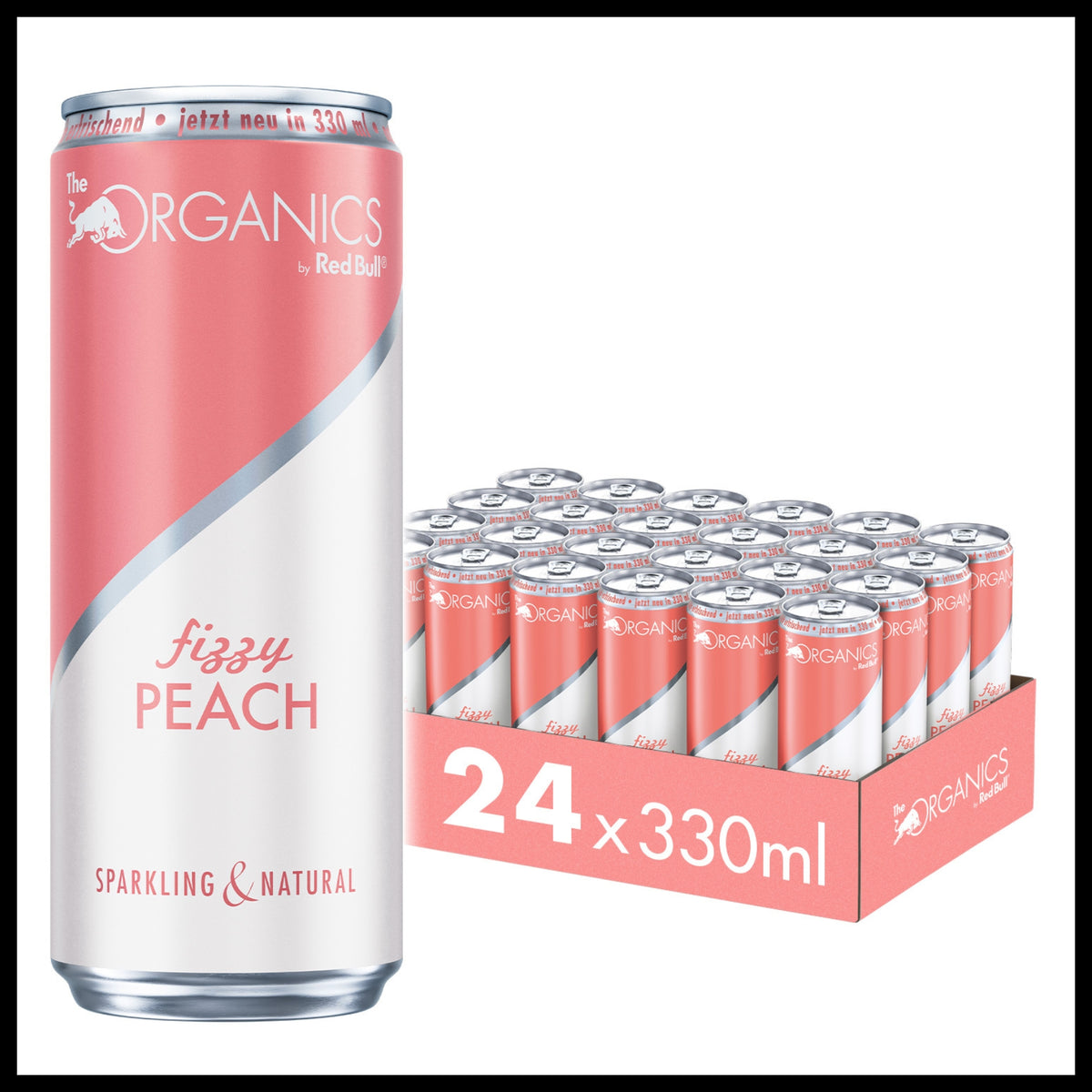 Organics by Red Bull Fizzy Peach Dose 0,33L - Trinklusiv