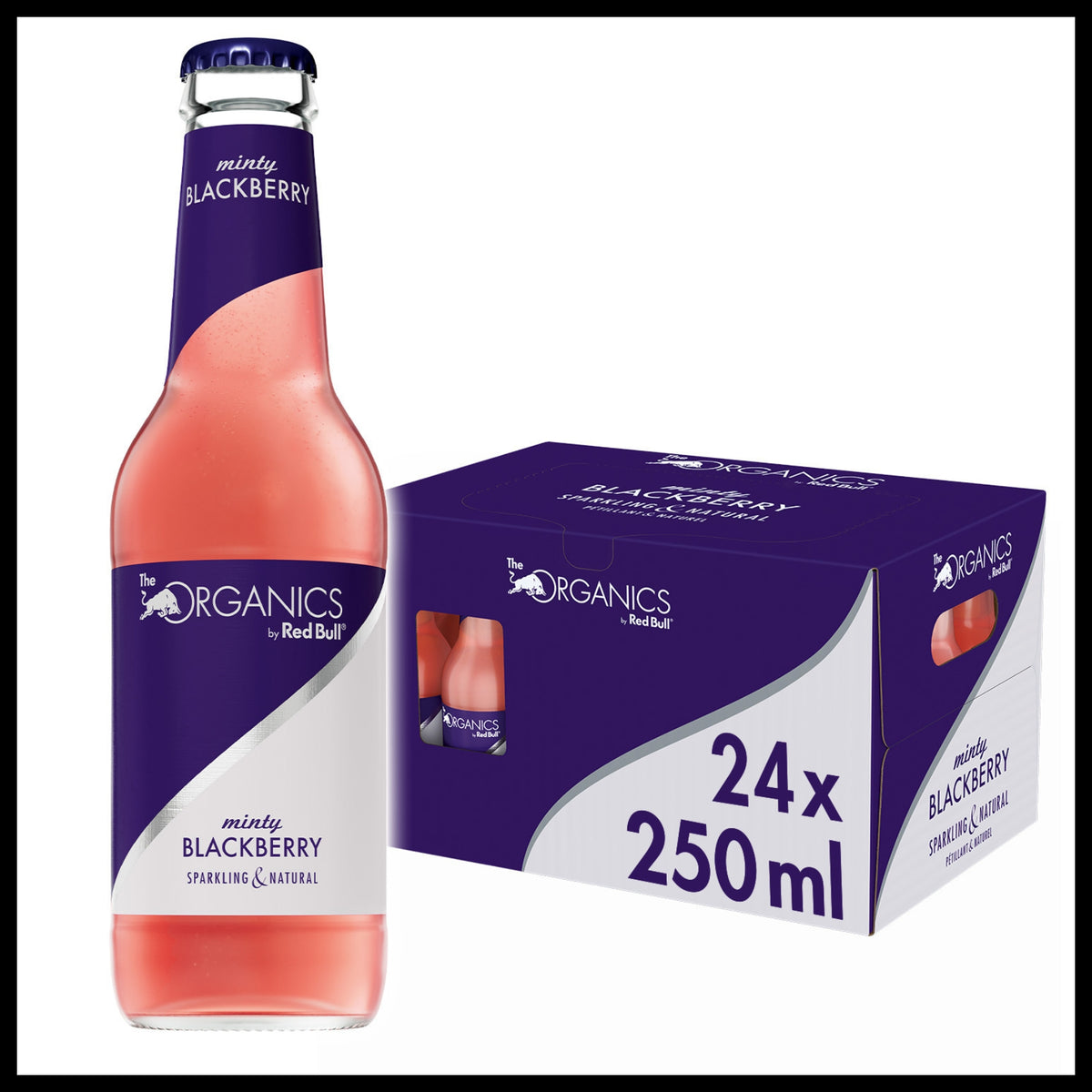 Organics by Red Bull Minty Blackberry Flasche 0,25L - Trinklusiv