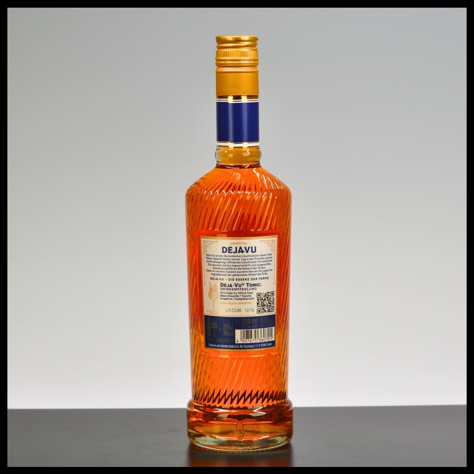 Oriental Deja-vu Aperitif 0,7L - 17% Vol. - Trinklusiv