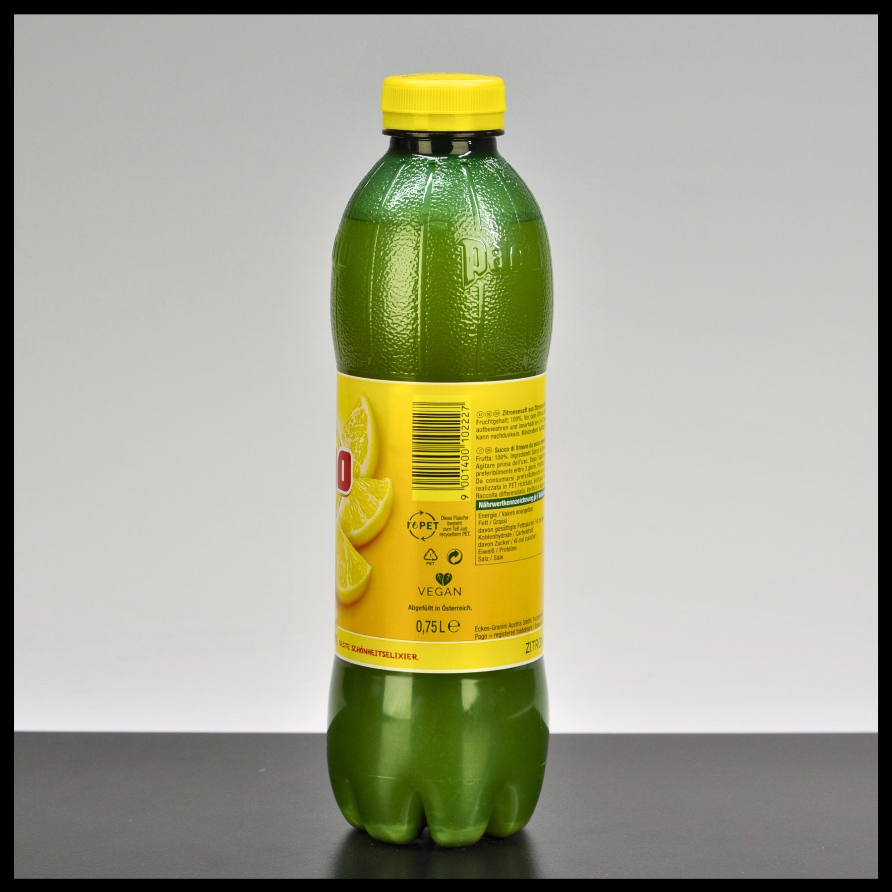 Pago 100% Zitrone 0,75L - Trinklusiv