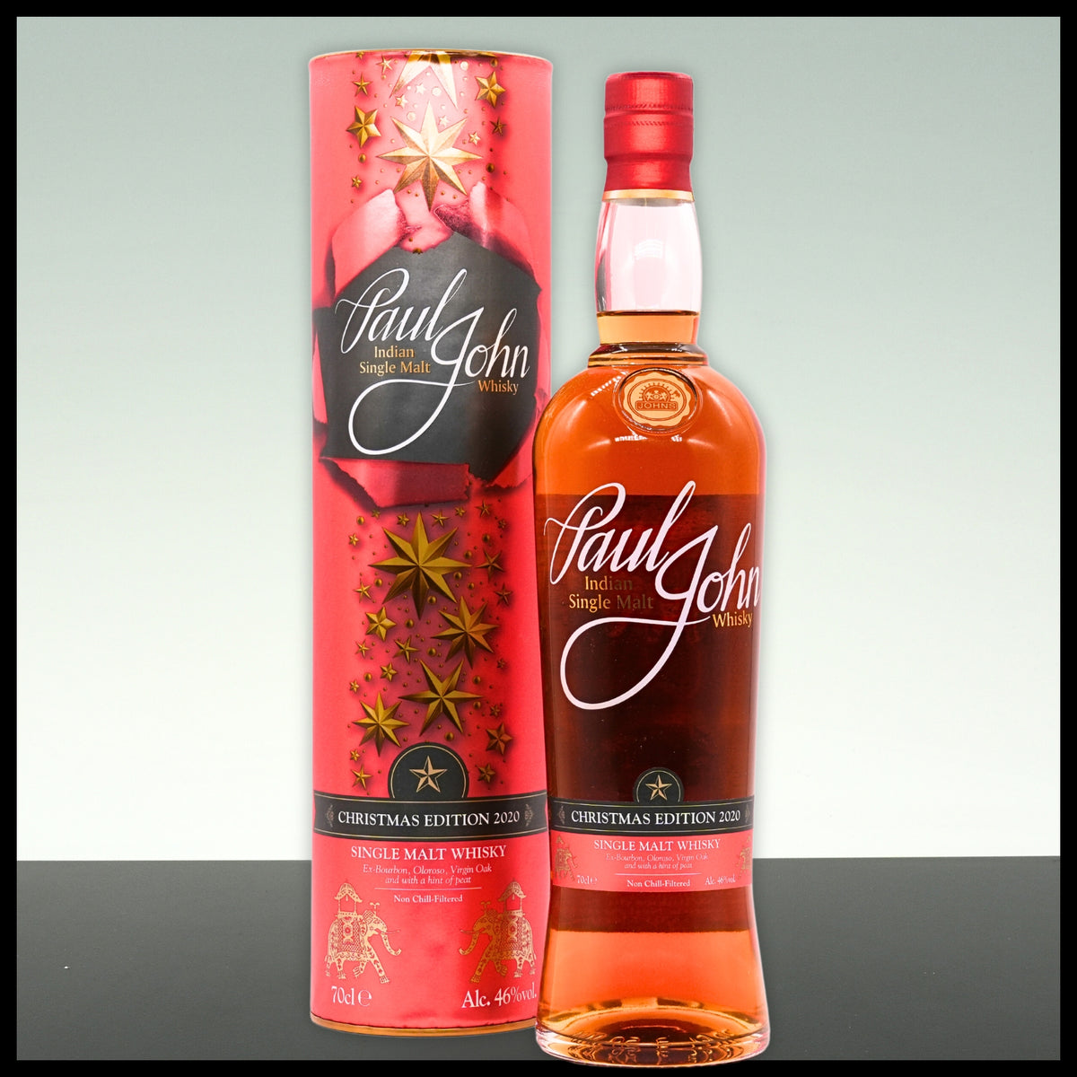 Paul John Christmas Edition 2020 Indian Single Malt Whisky 0,7L - 46% Vol. - Trinklusiv