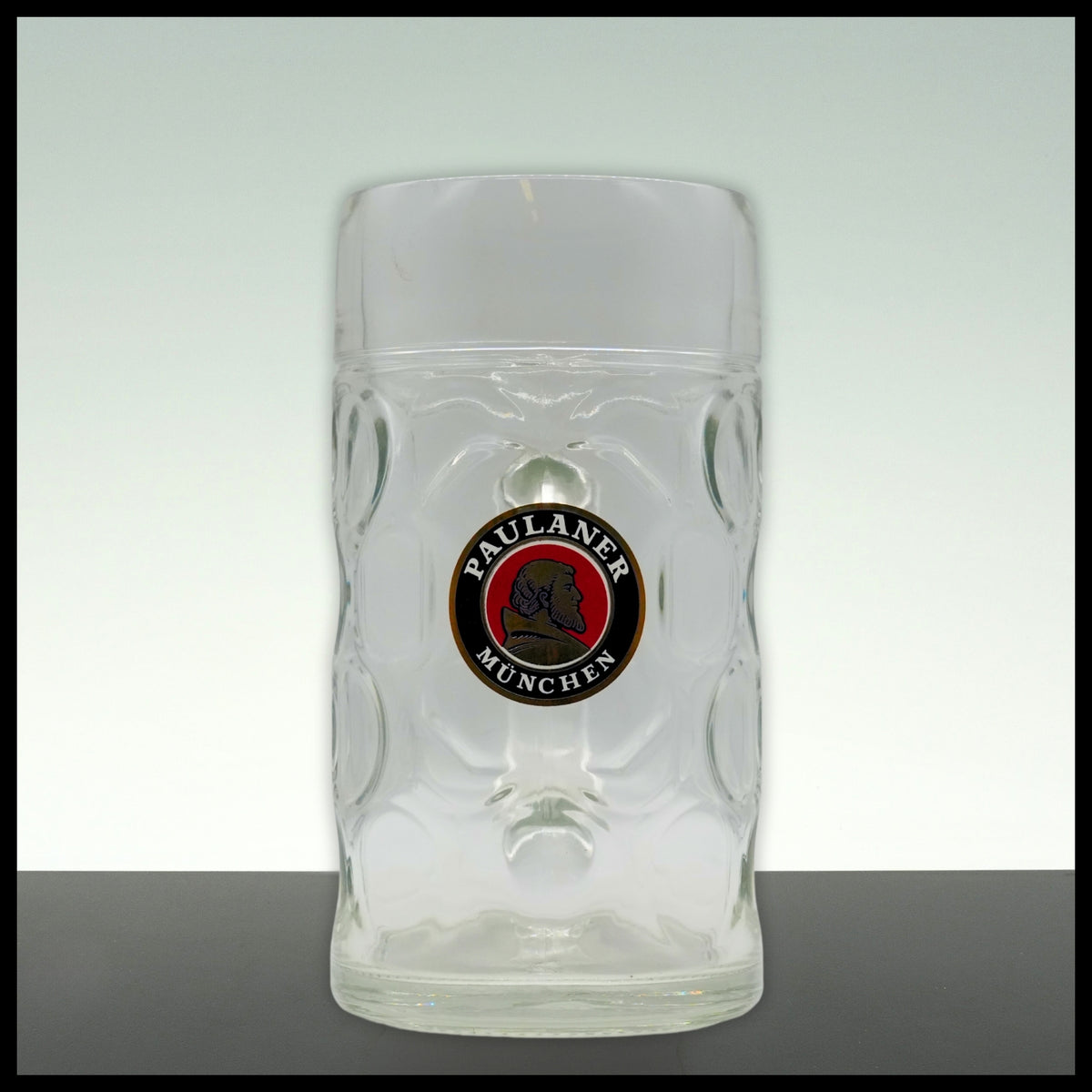 Paulaner Maßkrug Glas 1L - Trinklusiv