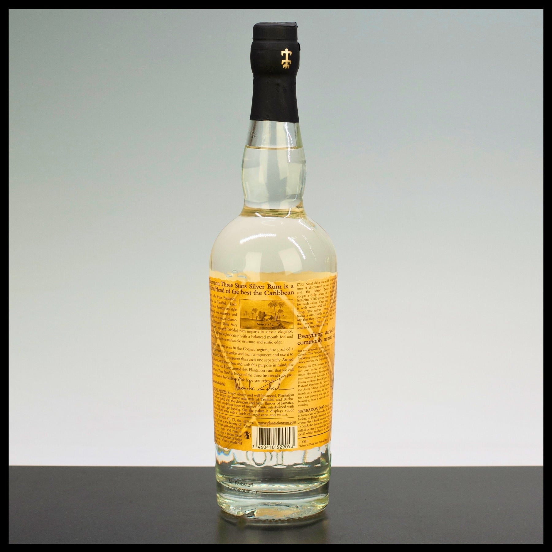 Plantation 3 Stars White Rum 0,7L - 41,2% Vol. - Trinklusiv