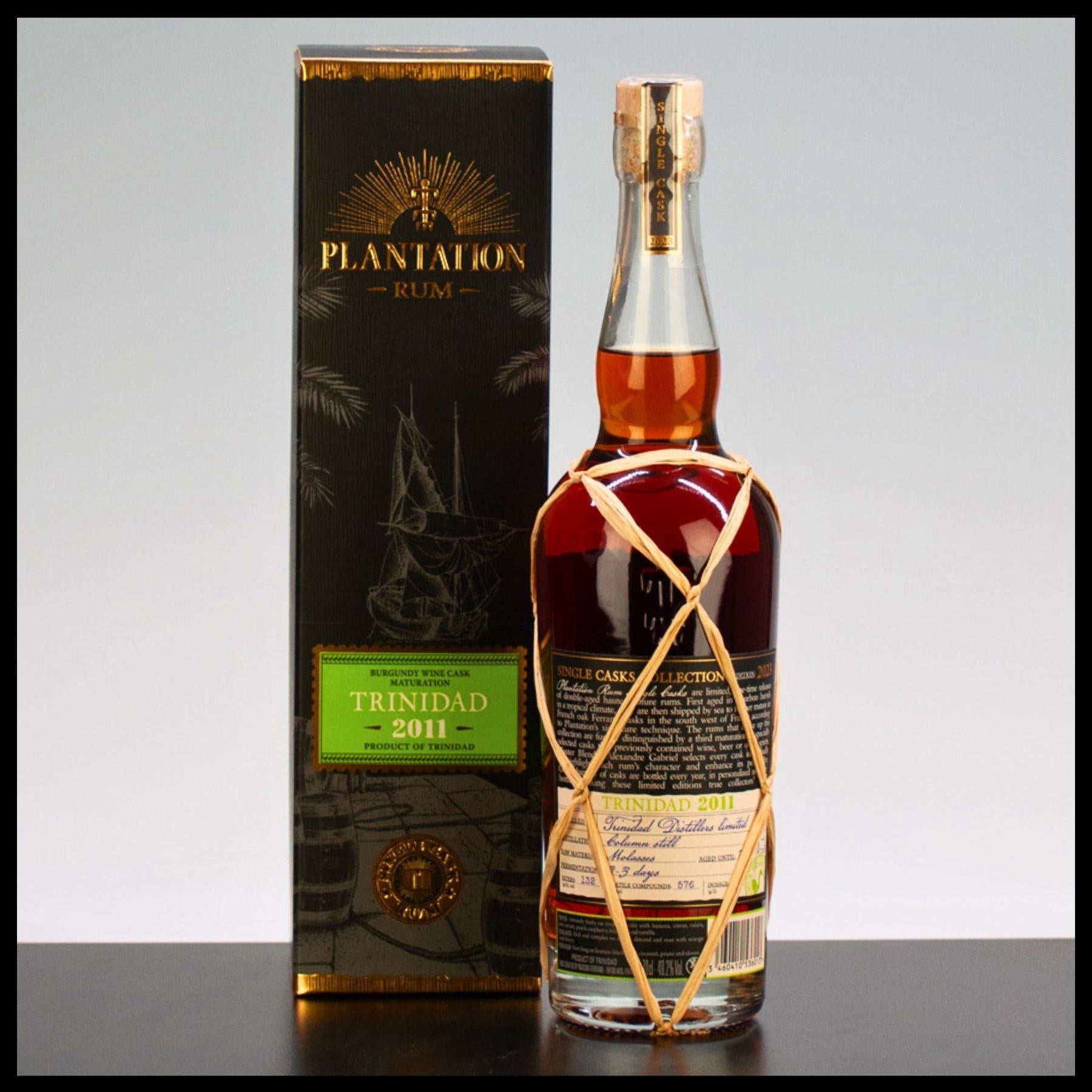 Plantation Trinidad 2011 Single Cask Collection 2023 0,7L - 49,2% Vol. - Trinklusiv
