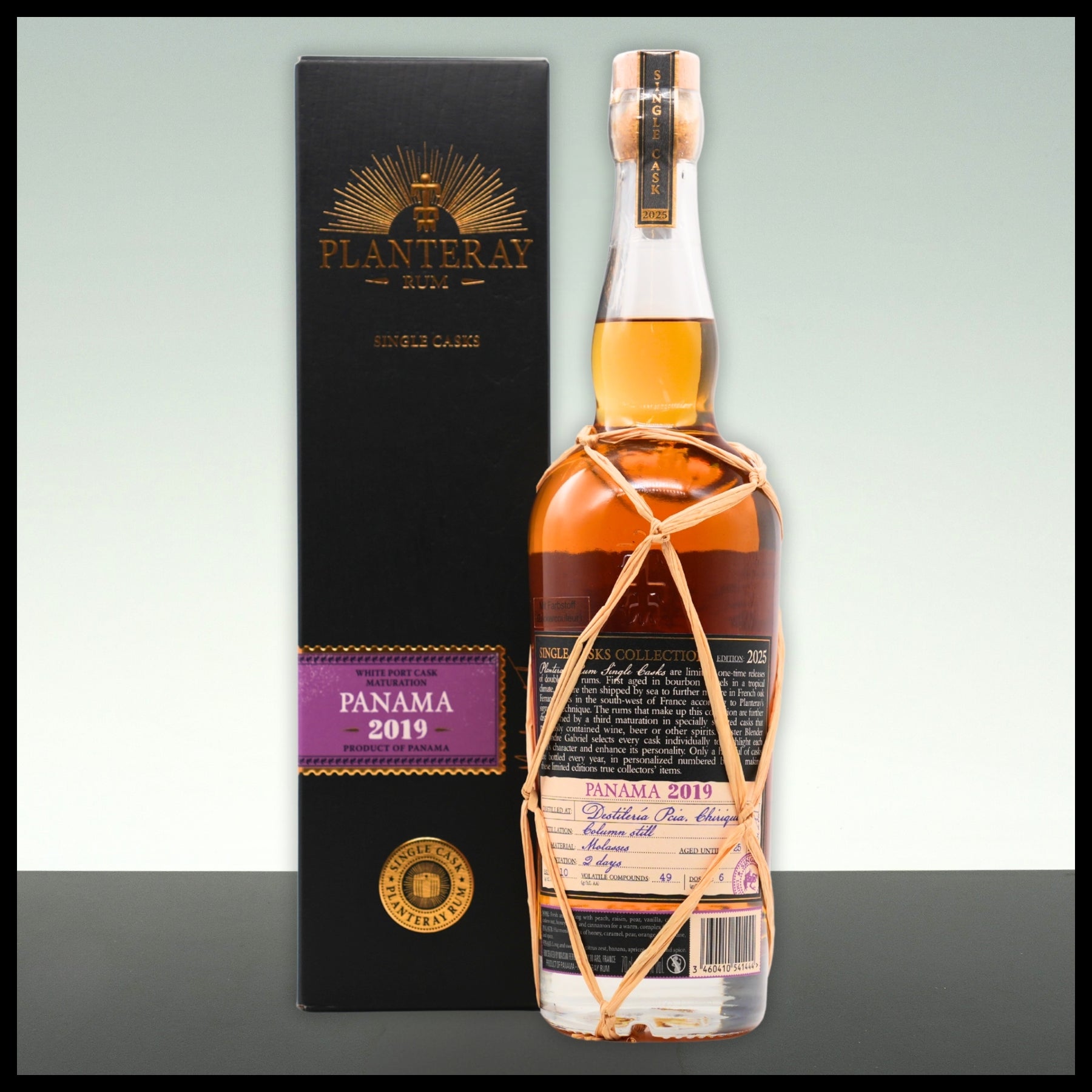Planteray Panama 2019 Single Cask Collection 2025 0,7L - 44,5% Vol.