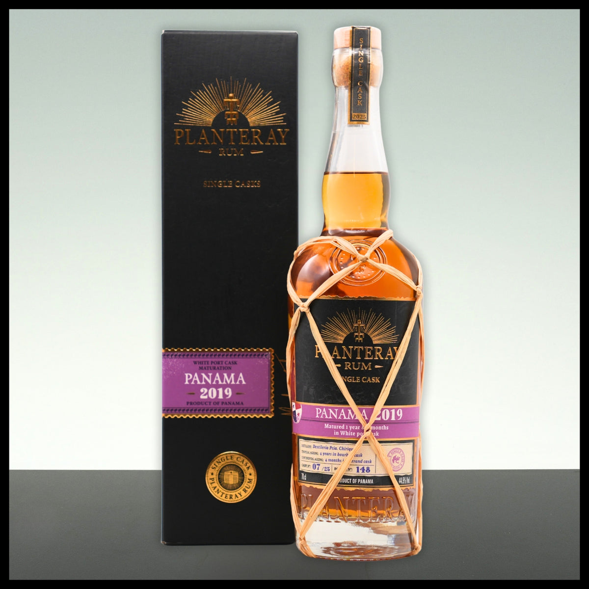 Planteray Panama 2019 Single Cask Collection 2025 0,7L - 44,5% Vol. - Trinklusiv