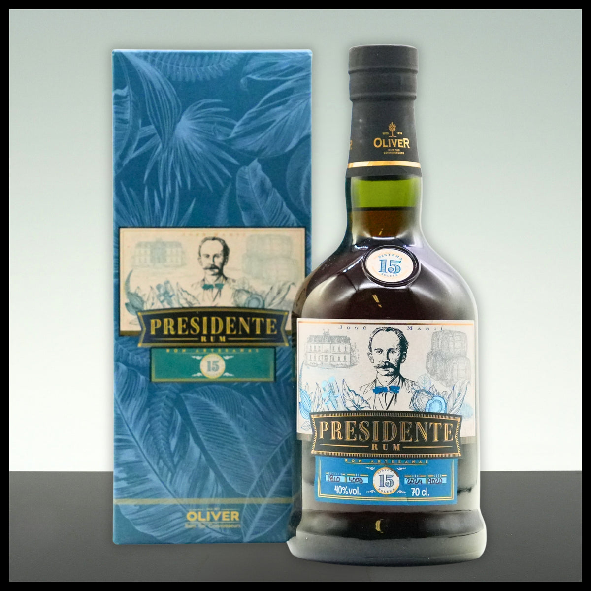 Presidente Marti 15 YO Rum 0,7L - 40% Vol. - Trinklusiv