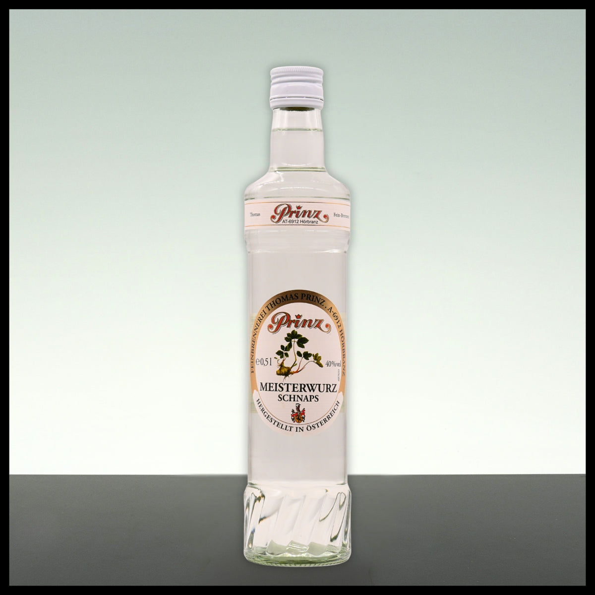 Prinz Meisterwurz Schnaps 0,5L - 40% Vol. - Trinklusiv