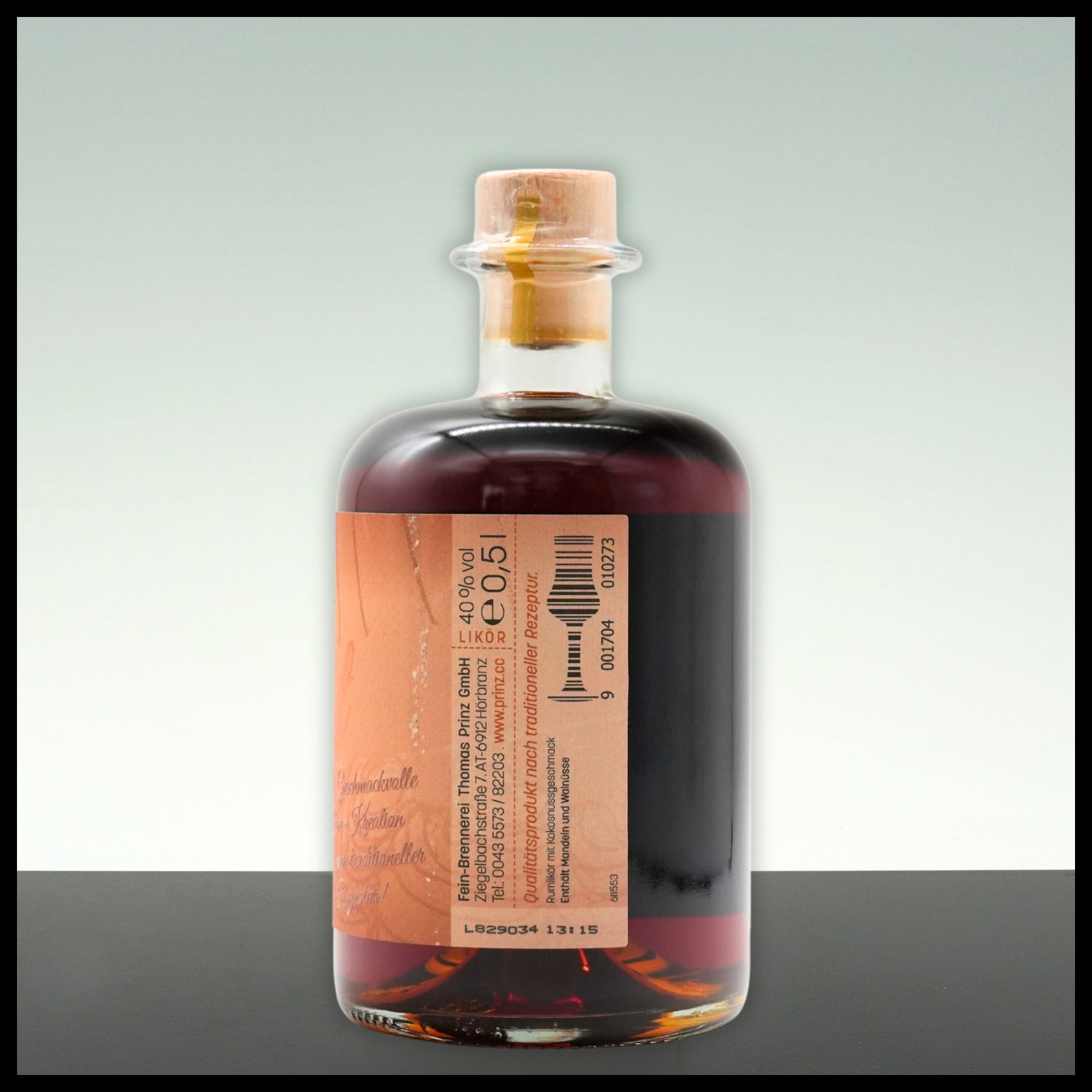 Prinz Rum Coconut Likör 0,5L - 40% Vol. - Trinklusiv