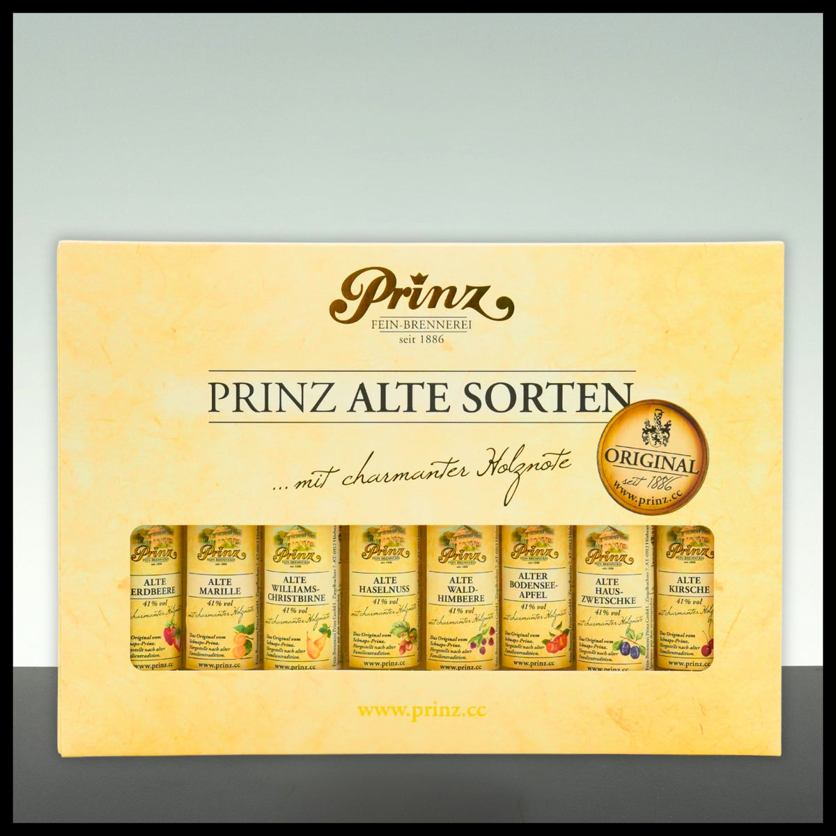 Prinz Geschenkset "Die kleinen Feinen" 8x 0,04L - 41% Vol. - Trinklusiv