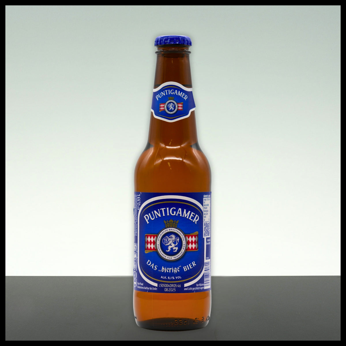 Puntigamer Bier 0,33L - 5,1% Vol. - Trinklusiv