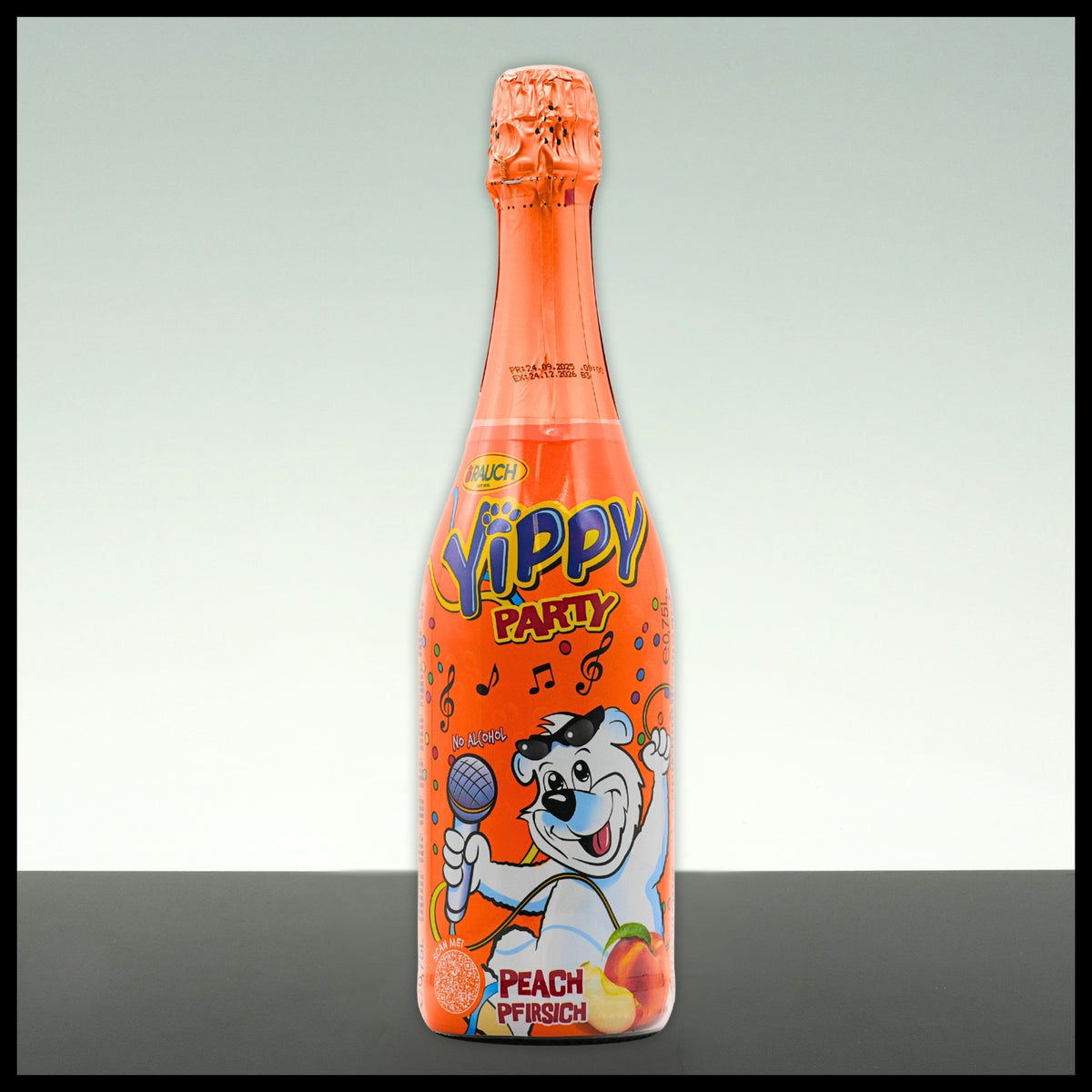 Rauch Yippy Party Peach Kindersekt 0,75L