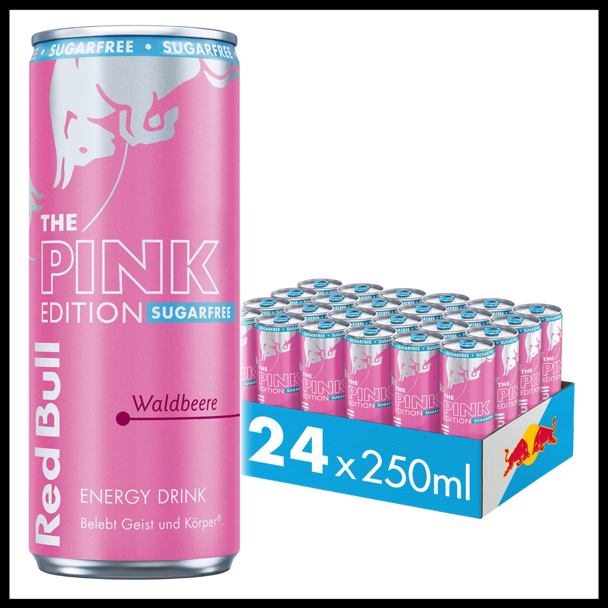 Red Bull Pink Edition Waldbeere Sugarfree 0,25L - Trinklusiv
